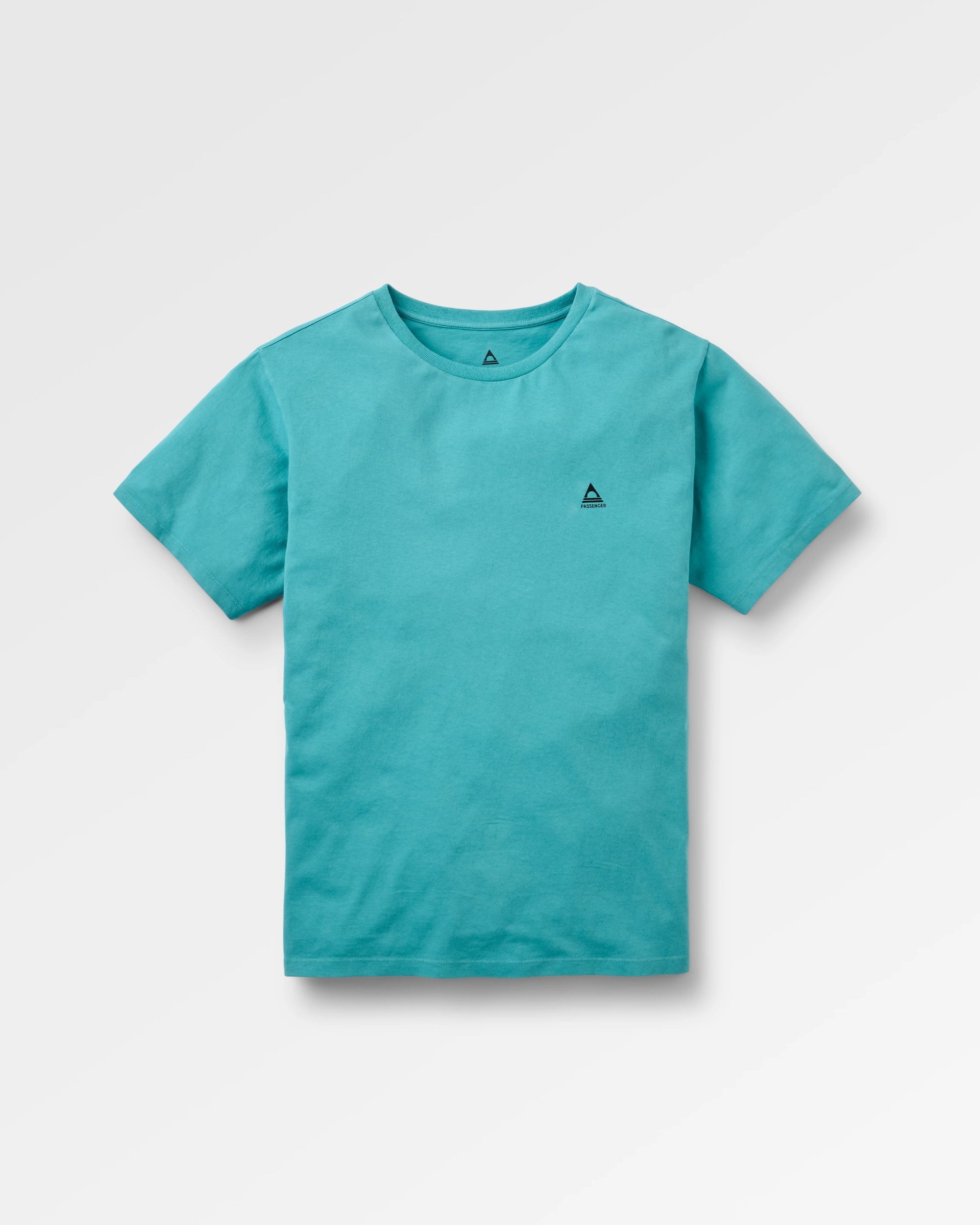 Classic Logo T-Shirt - Ocean Teal - Flatlay