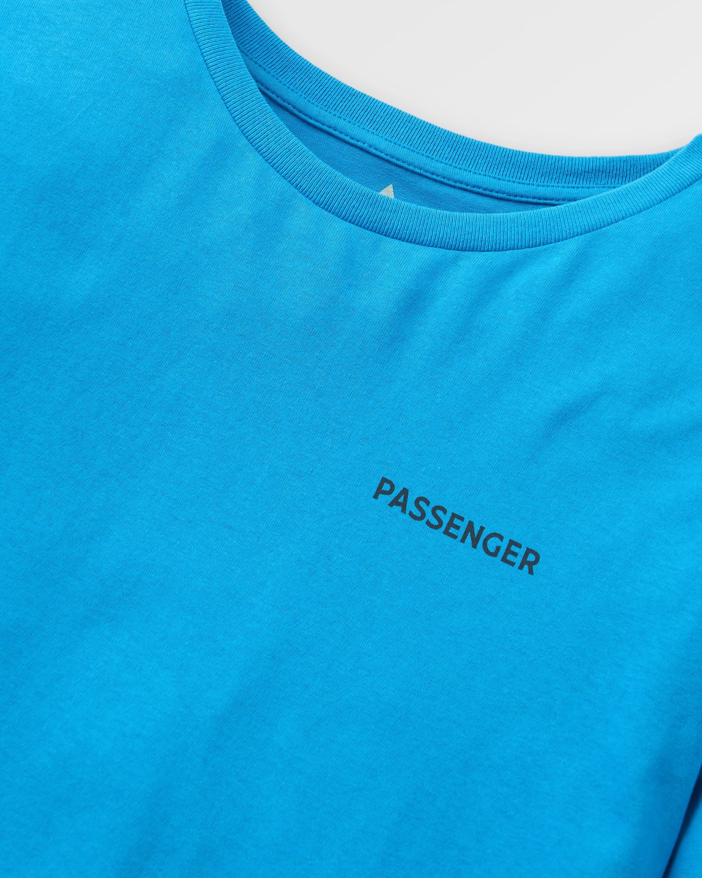 Roamer Recycled Cotton LS T-Shirt - Bluejay - Flatlay