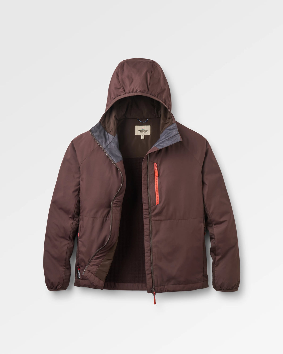 Women's Trailscape Lightweight Insulated Jacket - Espresso - Flatlay