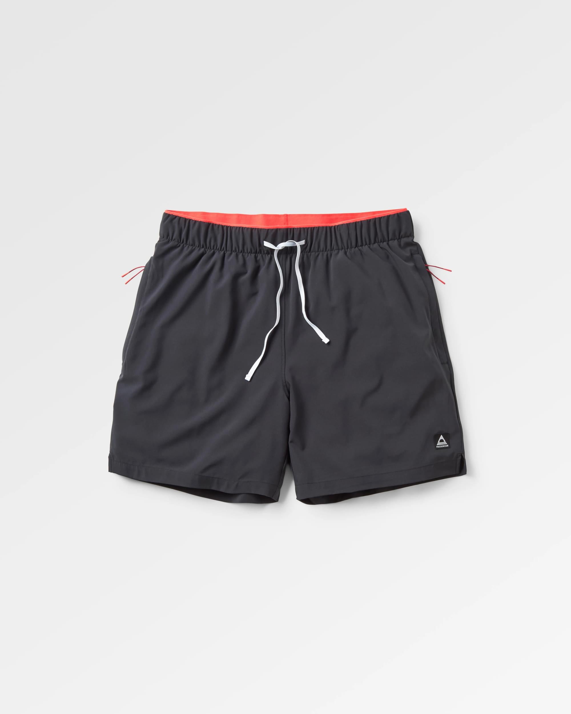Sandune Trail Short - Black - Flatlay