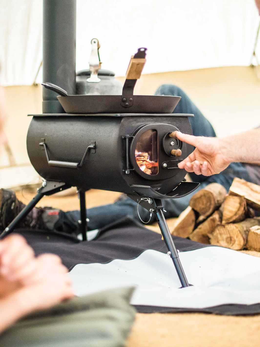 Anevay Frontier Plus Stove - Black