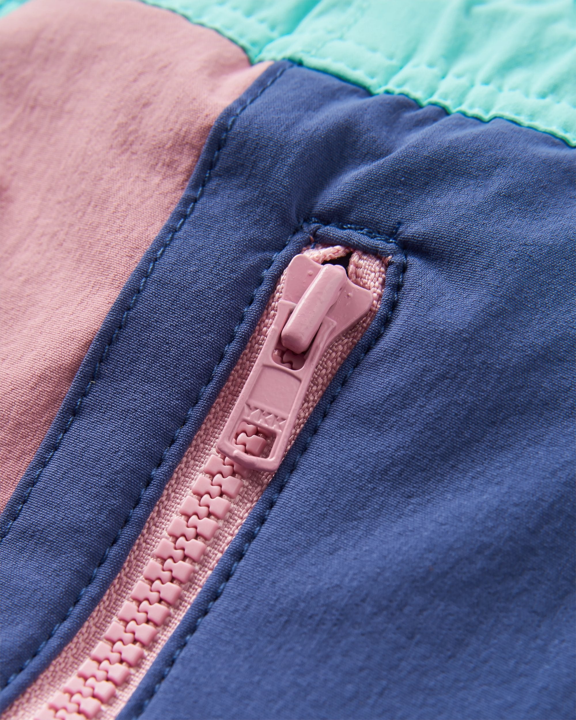 Way Out NetPlus® All Purpose Short - Pink Haze/Dark Denim - Flatlay