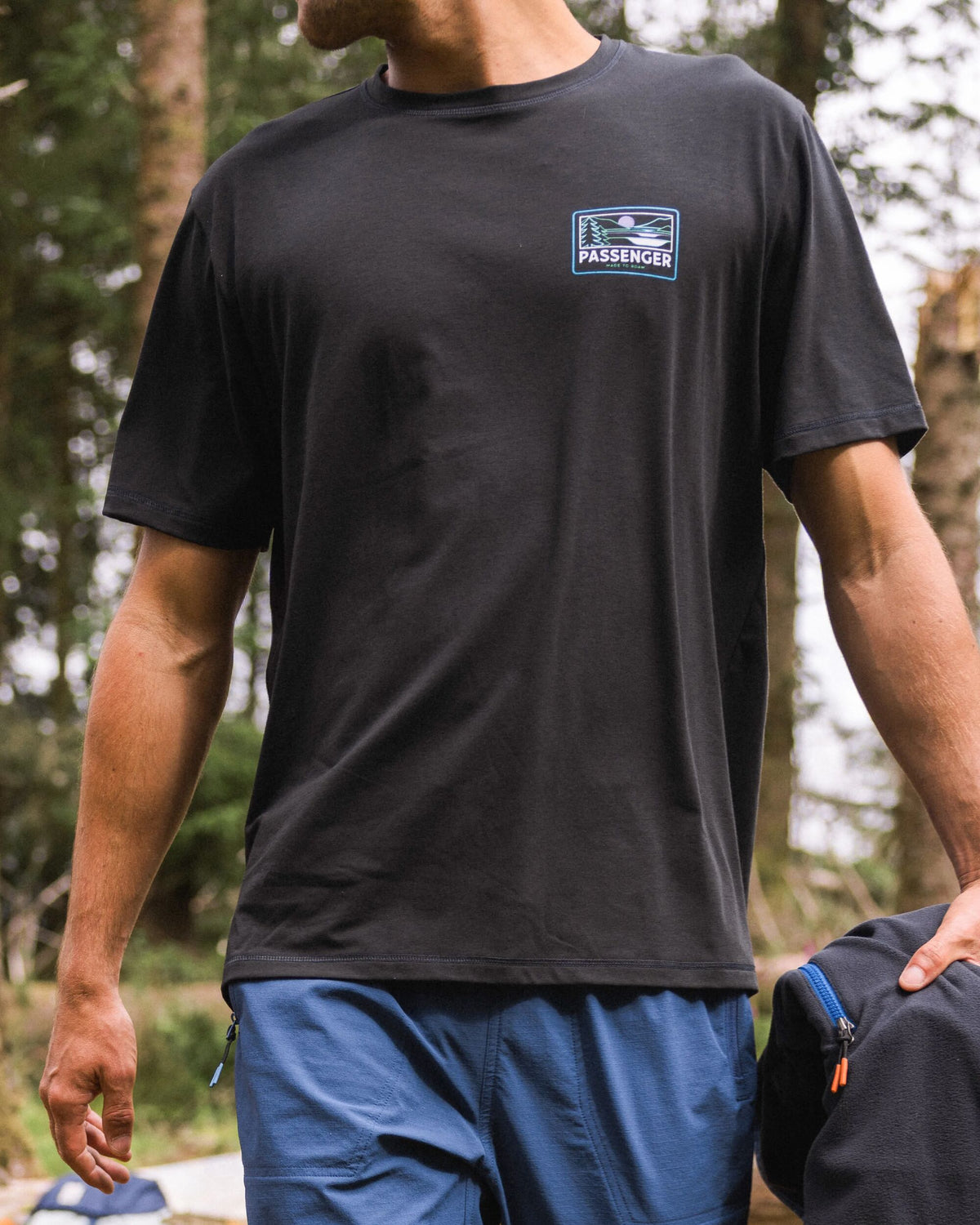 Roamer Men's Drirelease® Active T-Shirt - Black - Lifestyle