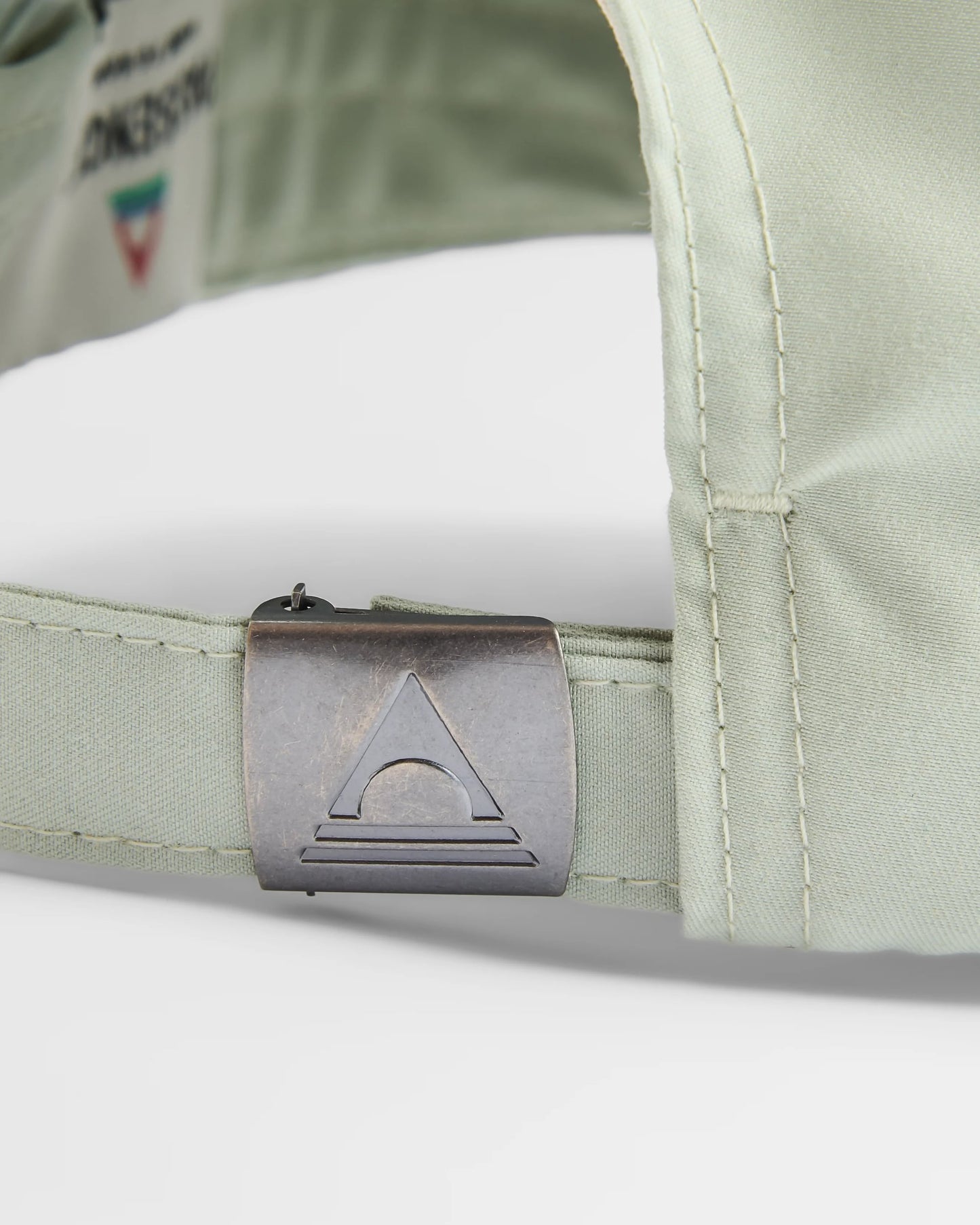 Classic Lite Recycled 6 Panel Cap - Pistachio - Flatlay