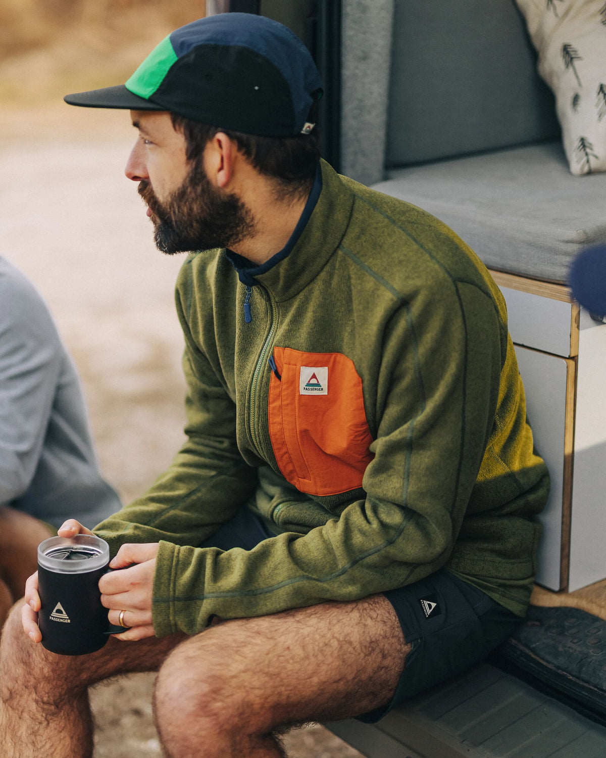 Hudson Polartec® Fleece - Khaki - Lifestyle