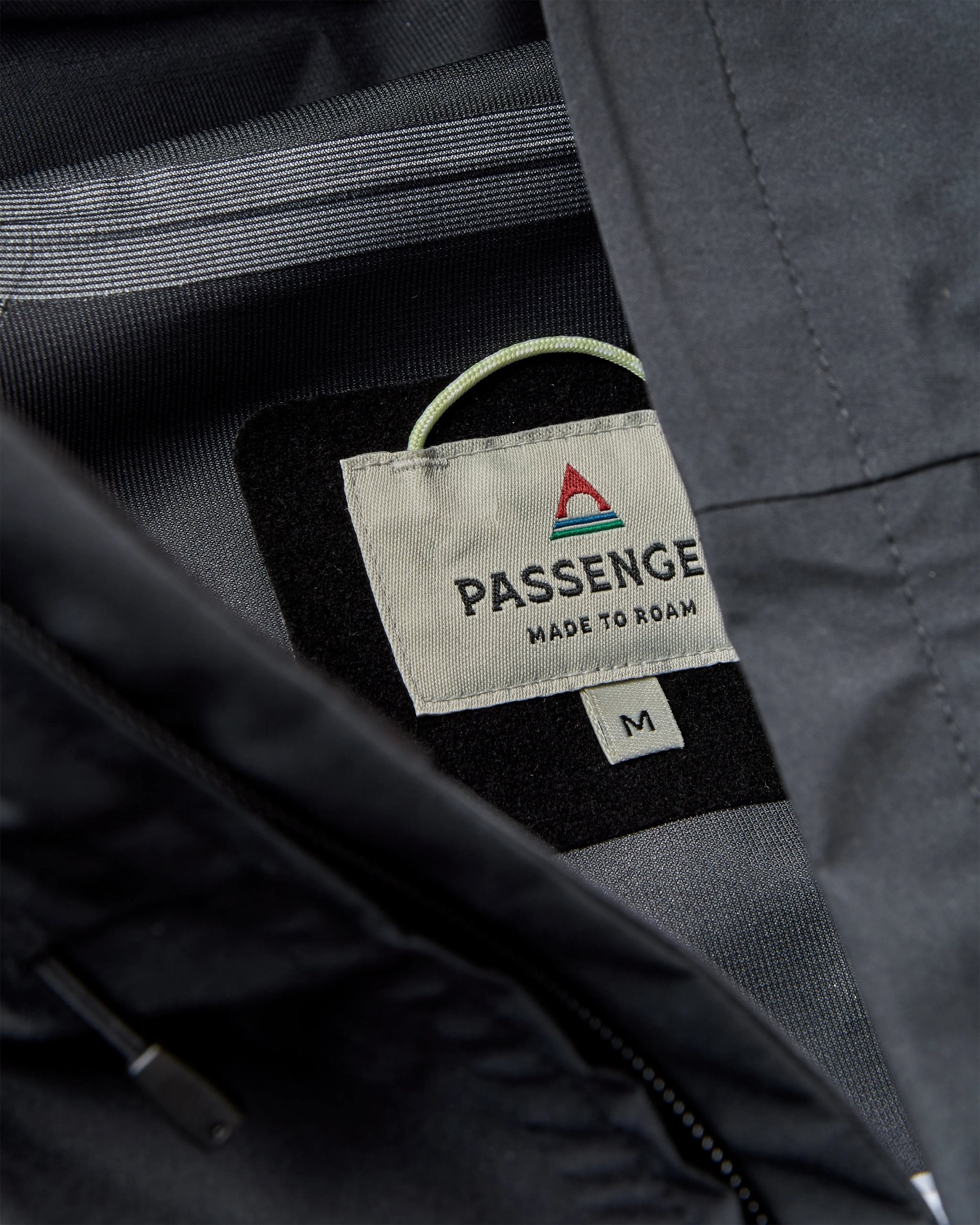 Five Season Recycled Waterproof Jacket - Black - Flatlay