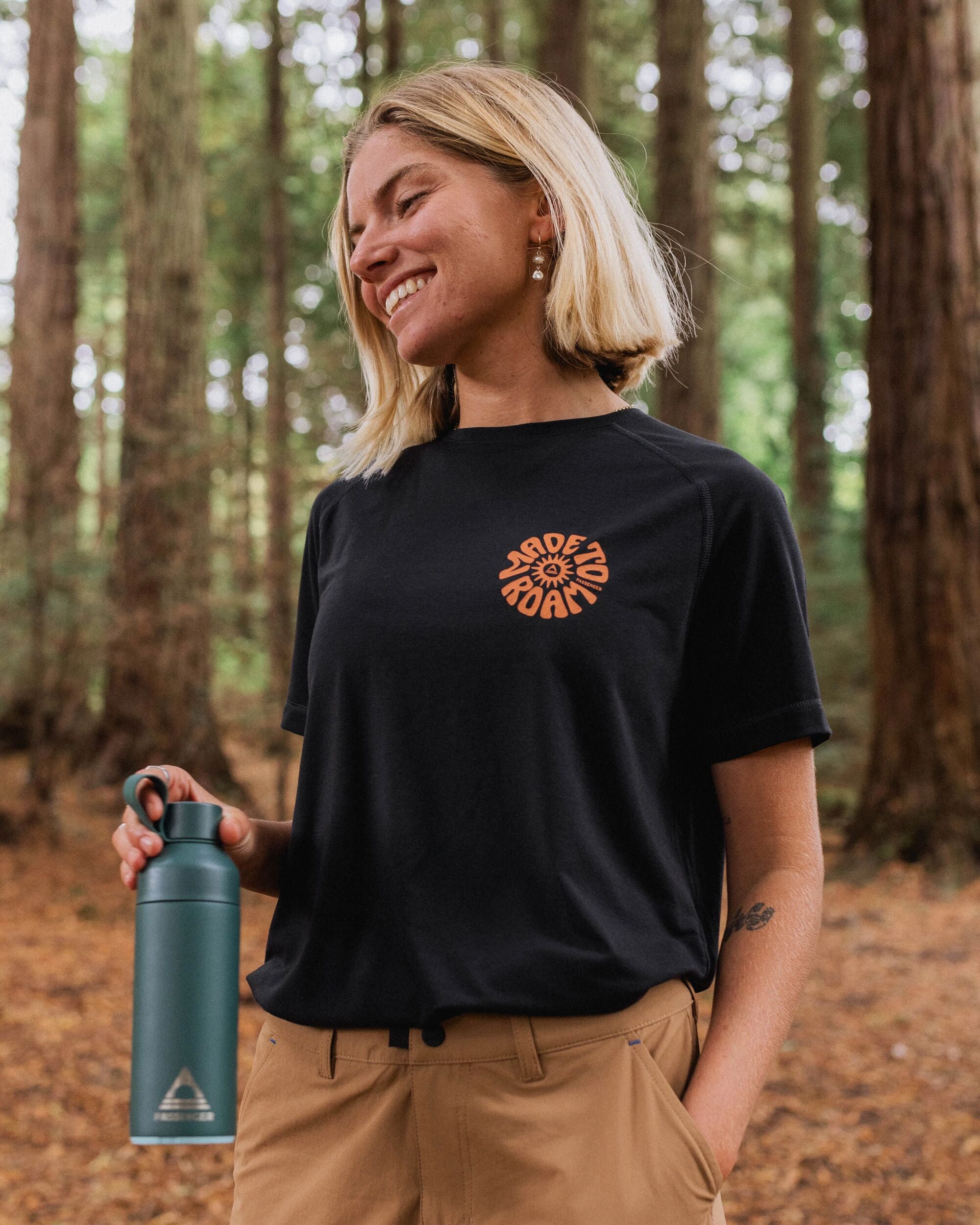 Breeze DriRelease® Trail Women's T-Shirt - Black - Lifestyle