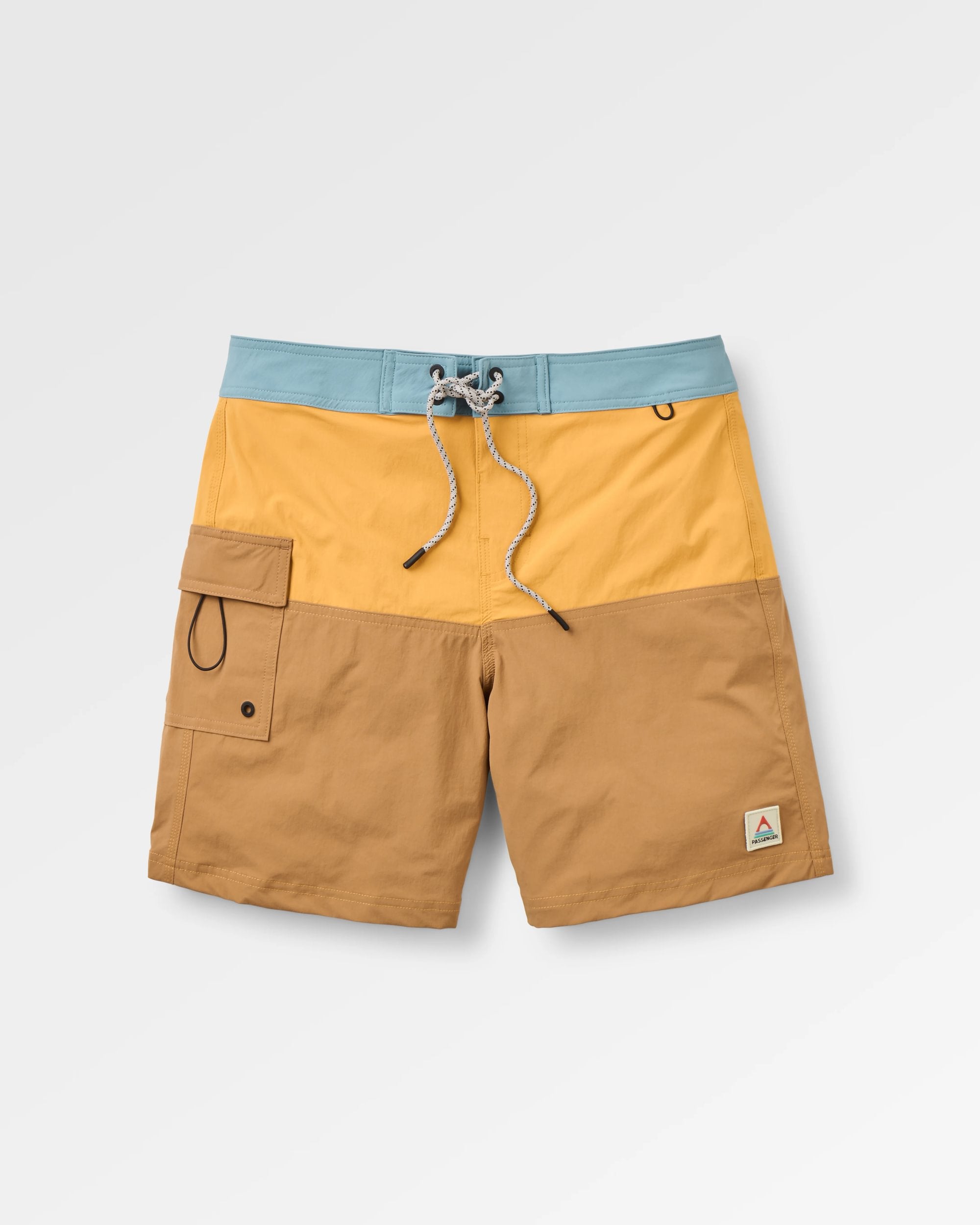 Cutback NetPlus® 17" Boardshort - Spruce Yellow/Toffee
