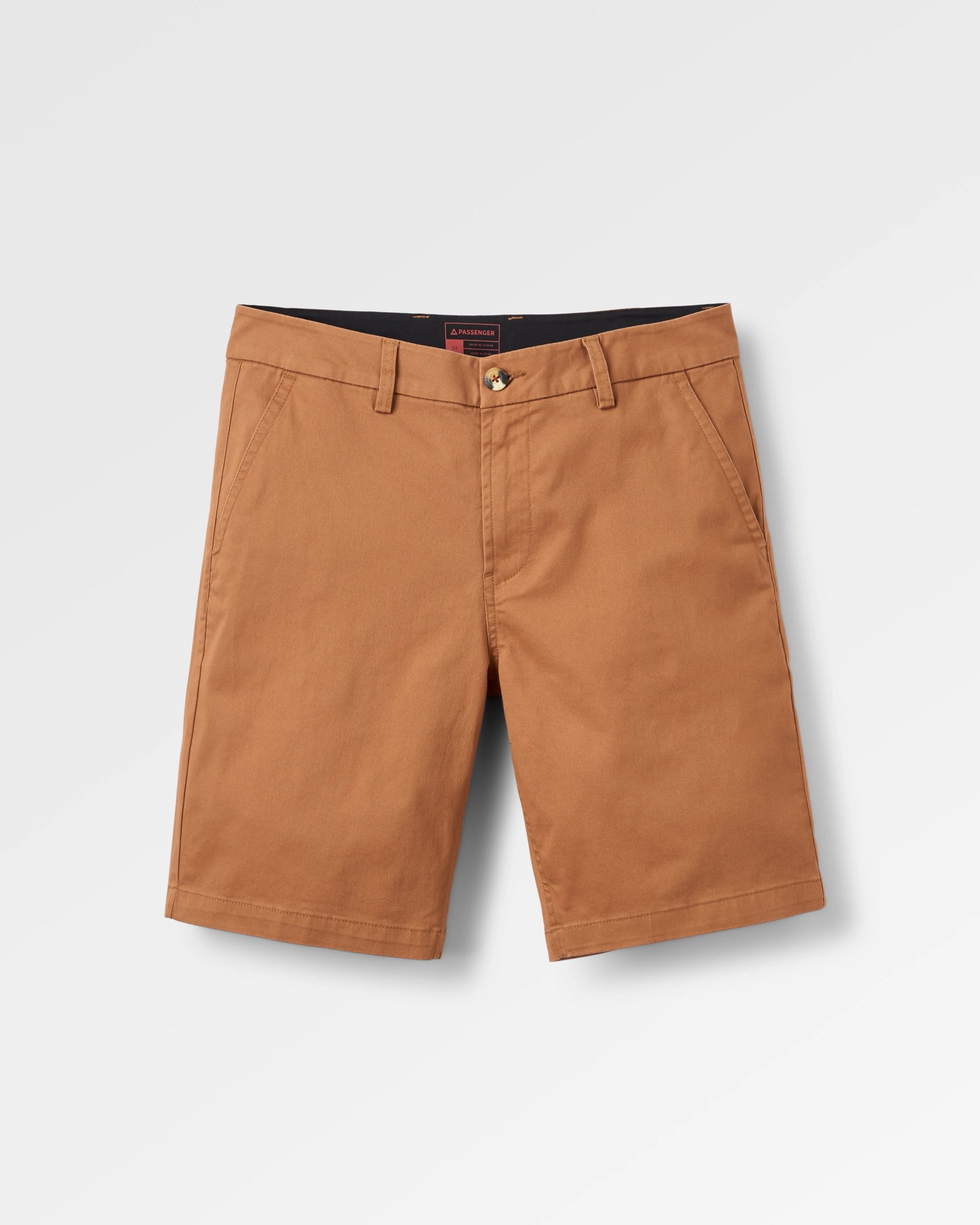 365 Organic Cotton Short - Toffee - Flatlay