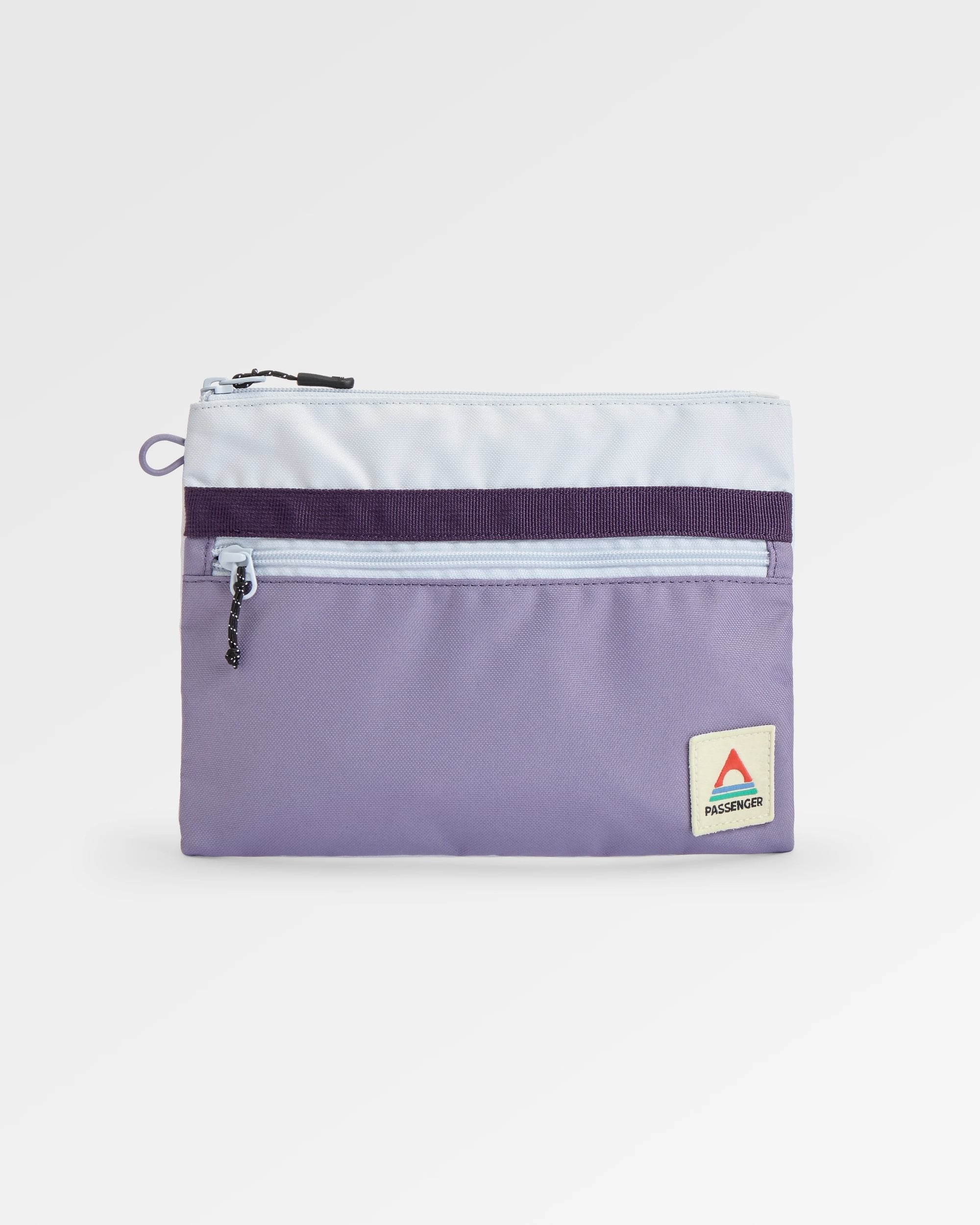 Essentials Pouch 2.0 - Heather/ Deep Purple - Flatlay