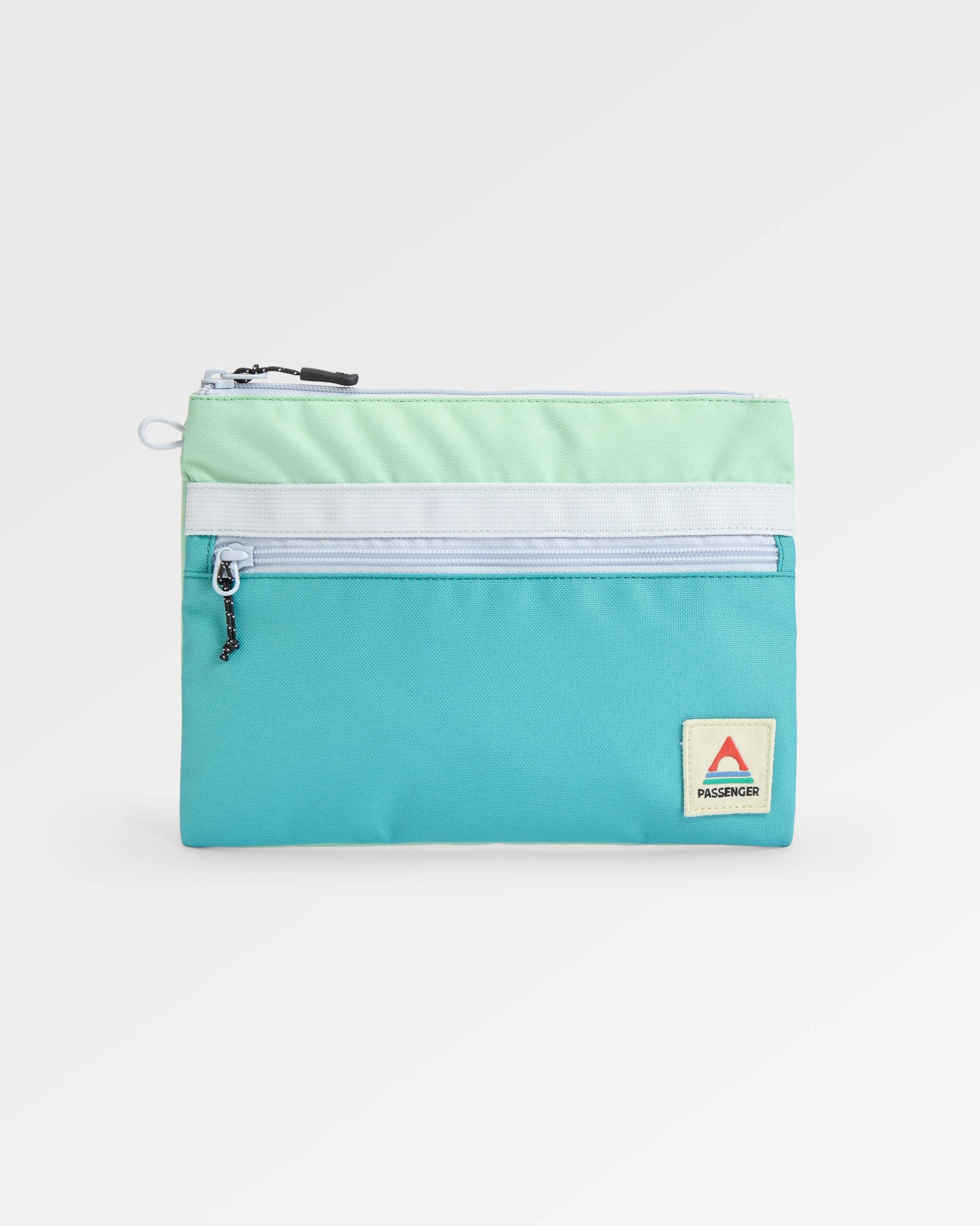 Essentials Pouch 2.0 - Mediterranean/ Ocean Teal - Flatlay