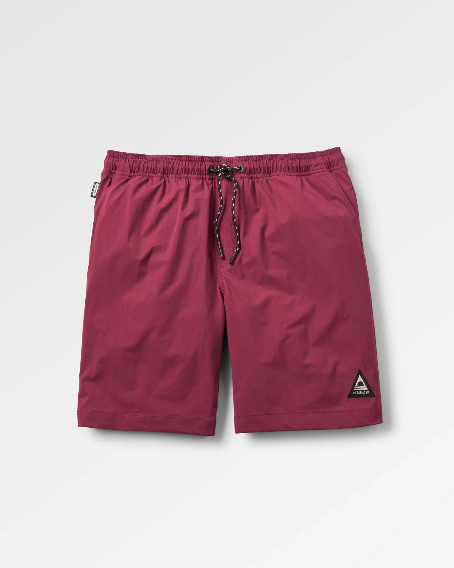 Drifter Beach Lined Short - Warm Berry - Flatlay