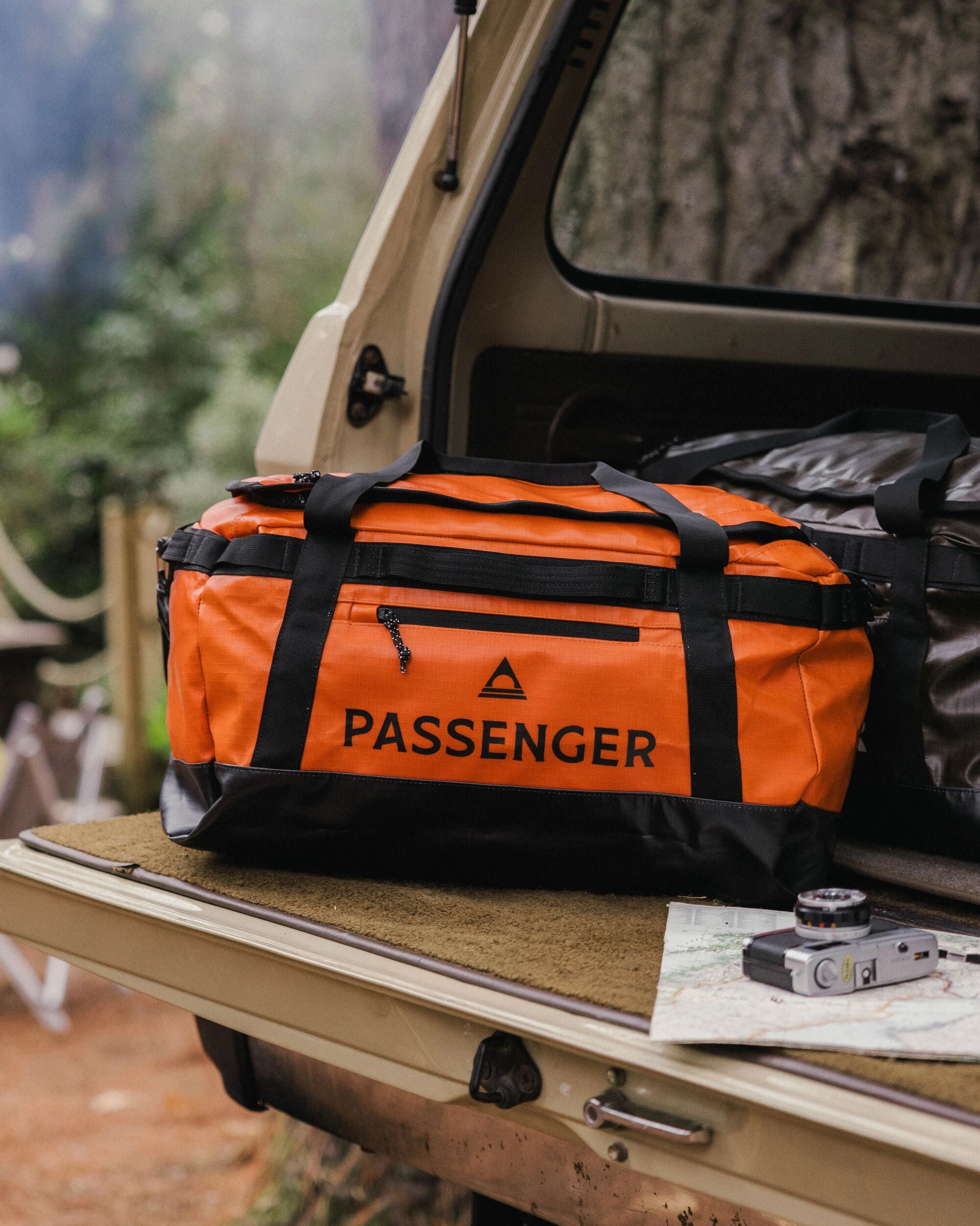 Roamer 40L Duffel Bag - Sunrise Orange - Lifestyle