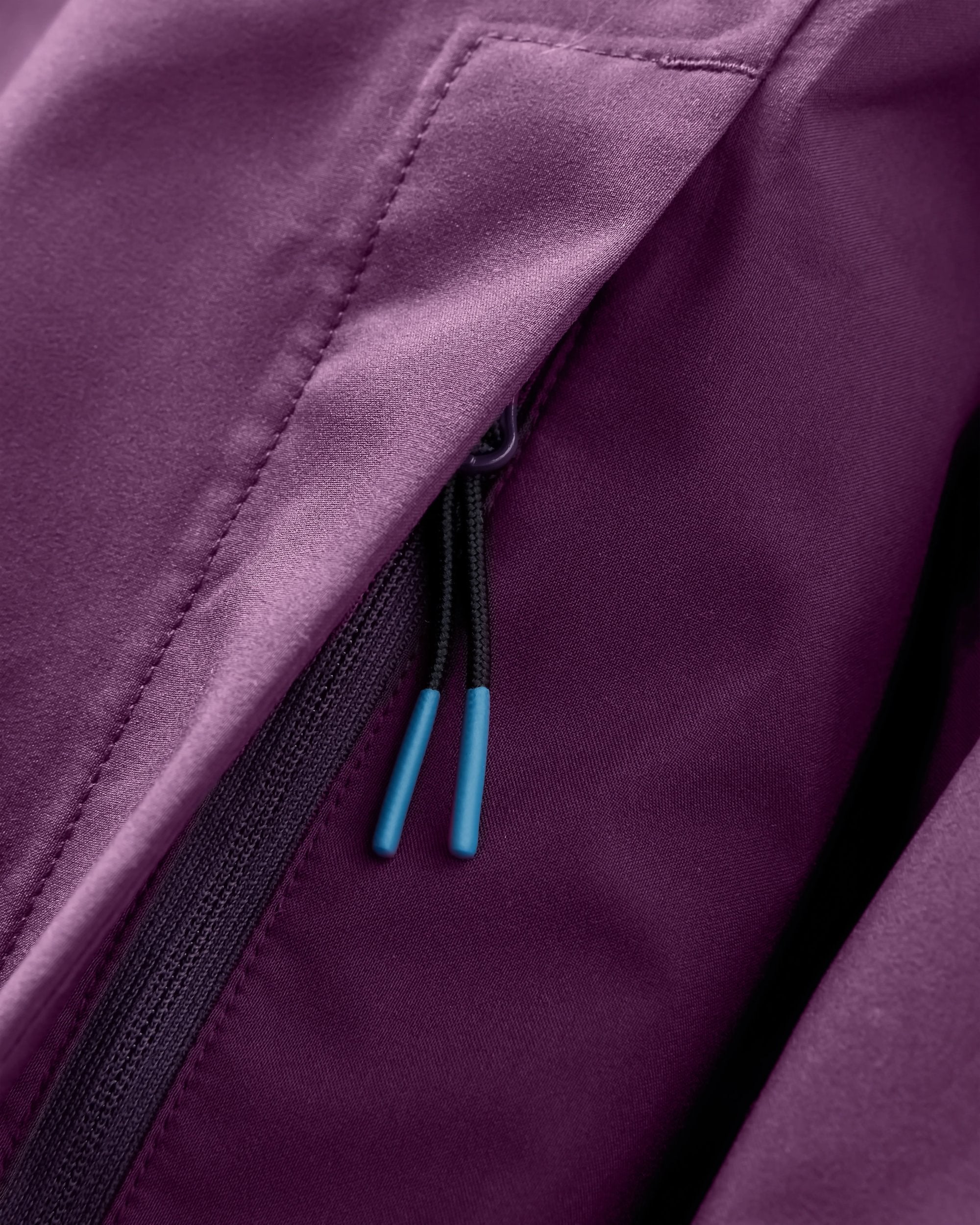Breckenridge Recycled Waterproof 3 In 1 Jacket - Deep Plum - Flatlay