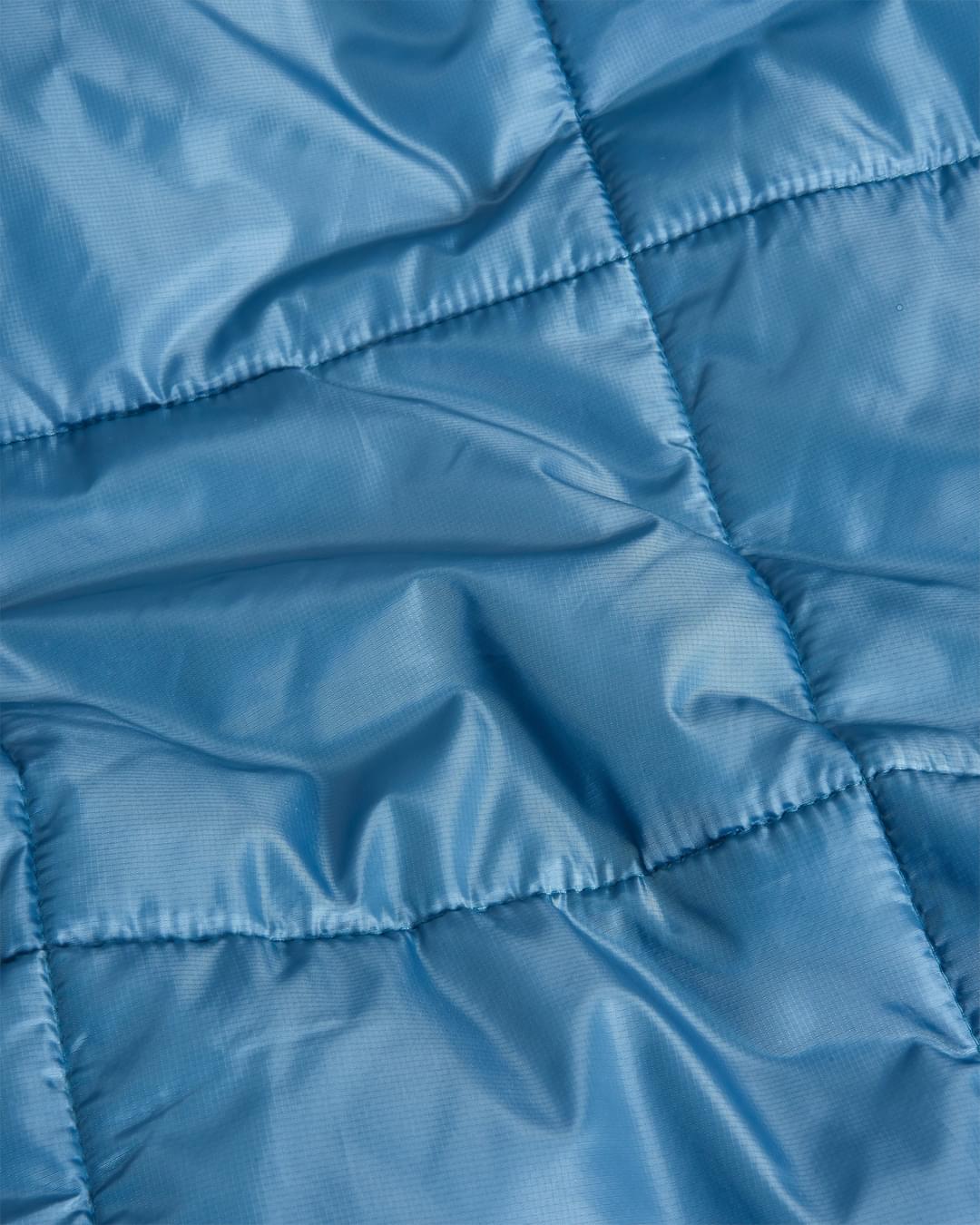 Travel Recycled Ripstop Blanket - Washed Blue