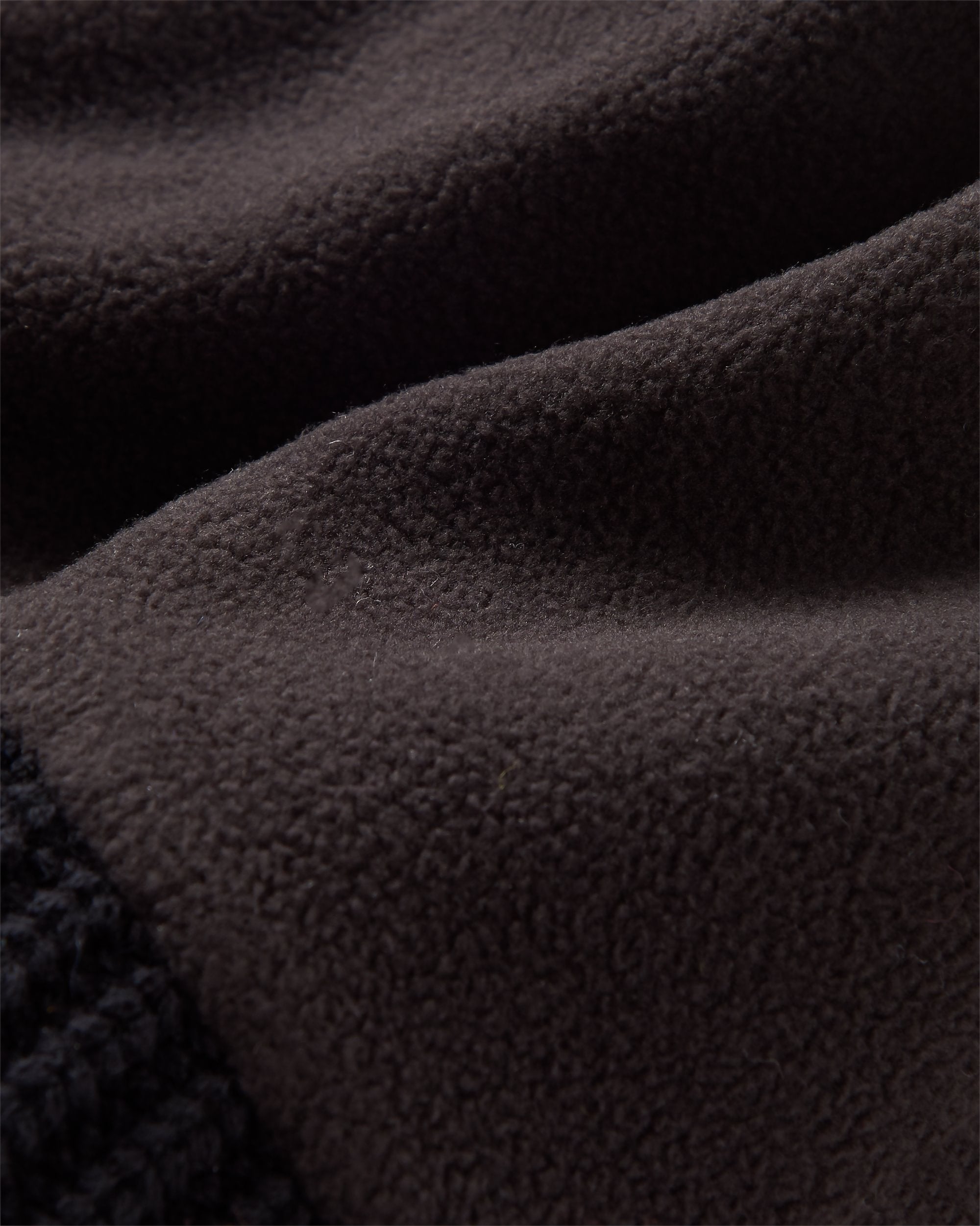 Beechwood Fleece Lined Recycled Beanie - Black - Flatlay