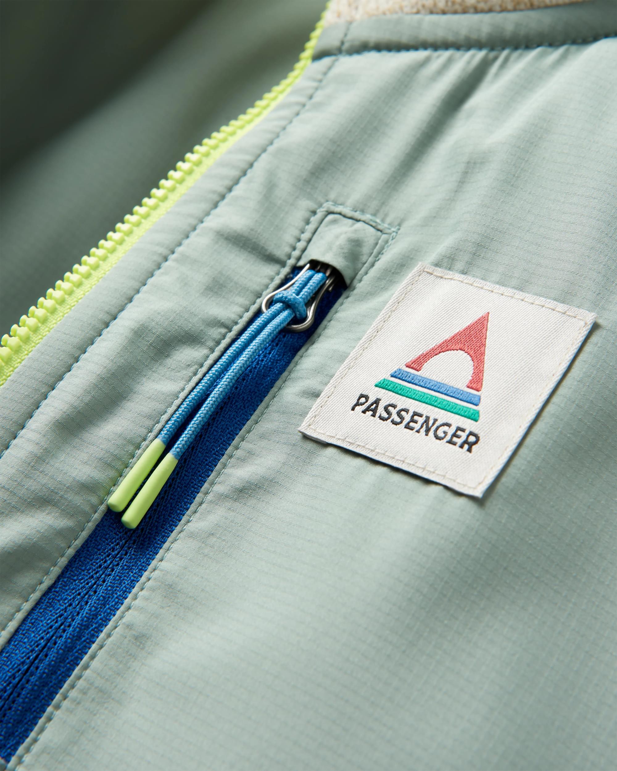 Women's Wilder Recycled Polartec® Fleece - Birch Marl - Flatlay