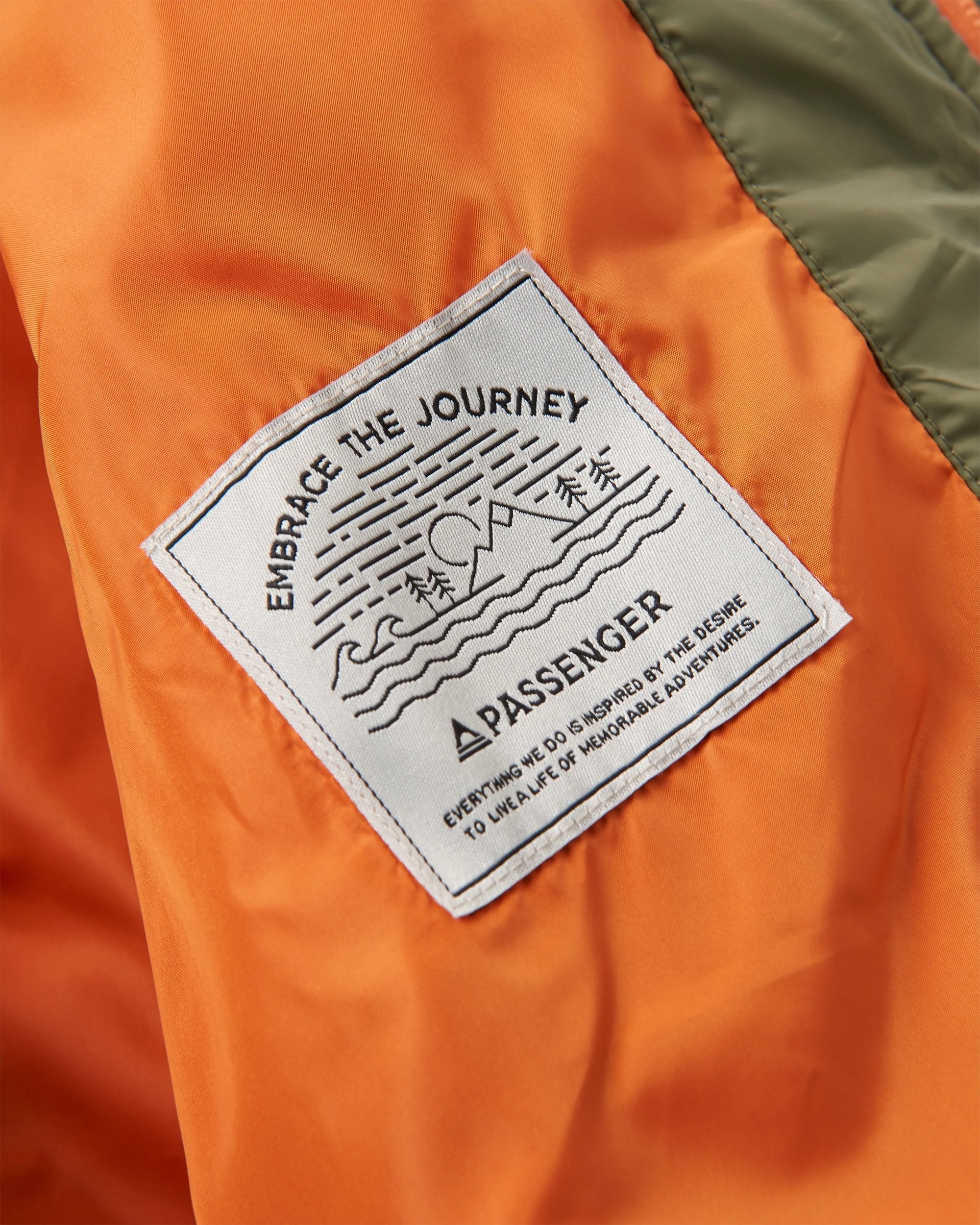 Inspire Recycled Insulated Jacket - Dusty Olive - Flatlay