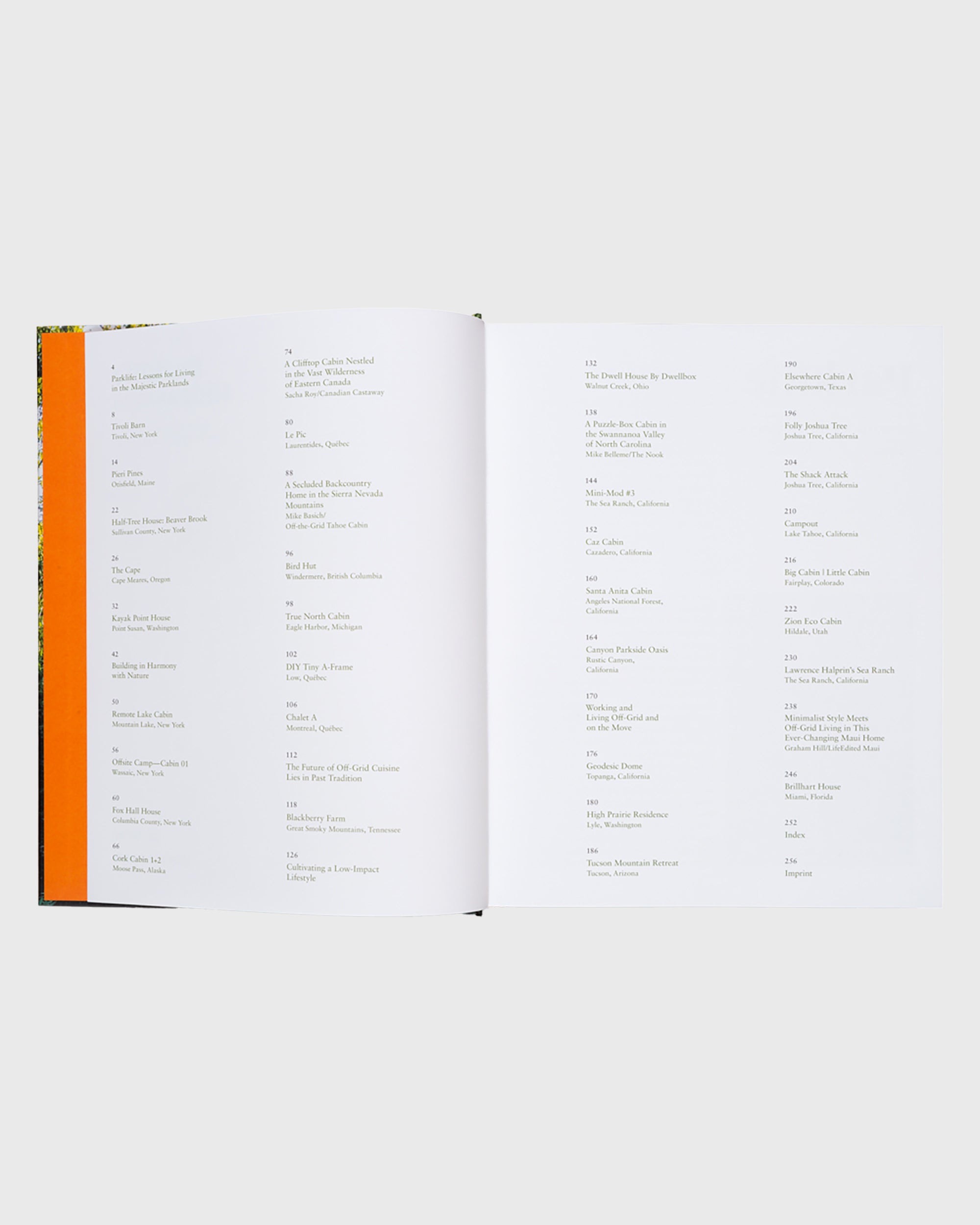 Parklife Hideaways - Flatlay