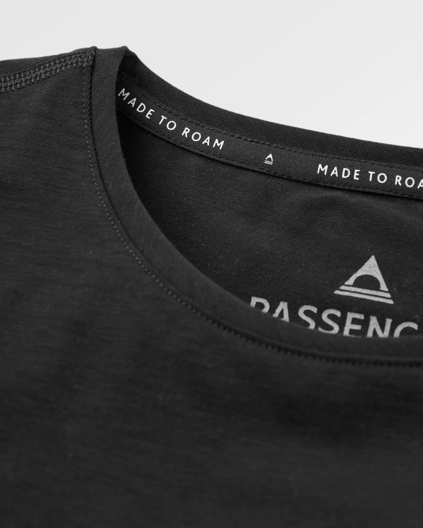 Roamer Women's Recycled Active T-Shirt - Black - Flatlay