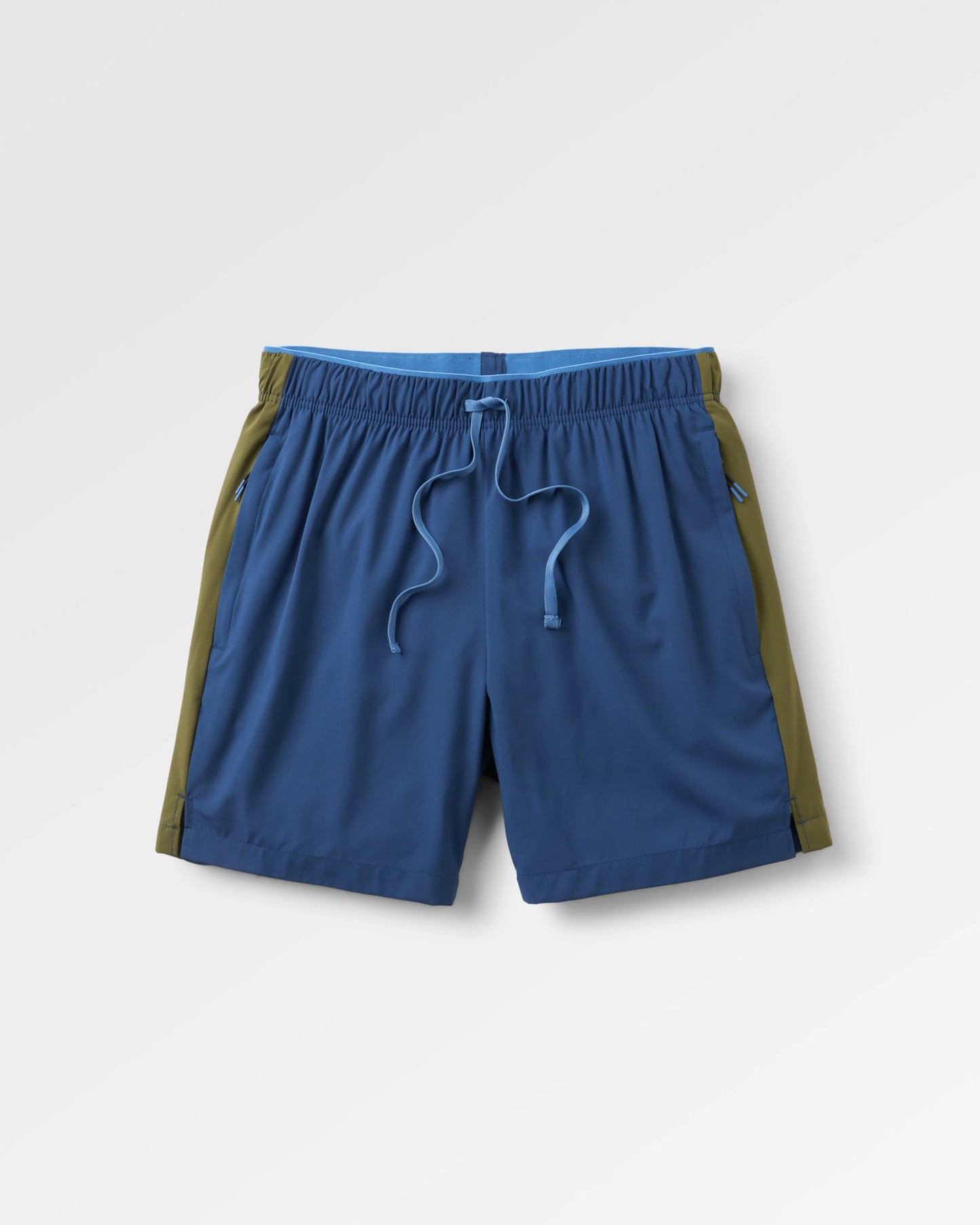 Swift Trail Short - Dark Denim - Flatlay