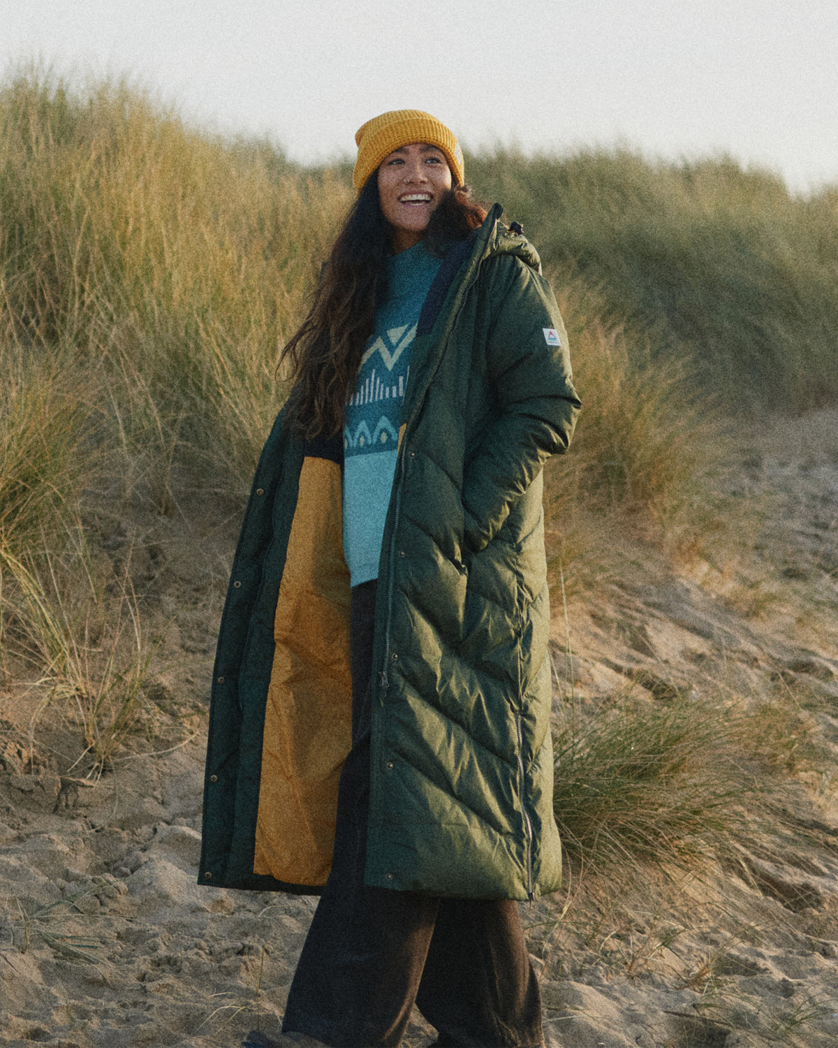Tasman Long Insulated Jacket - Fir Tree - Lifestyle