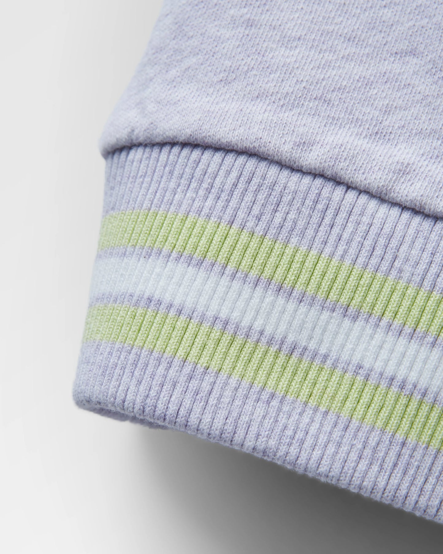 Fade Organic Cotton Sweatshirt - Lilac Mist Marl
