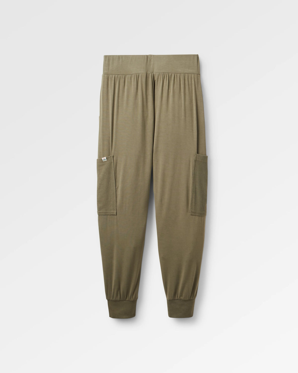 Day Dream Recycled Trouser - Dusty Olive - Flatlay