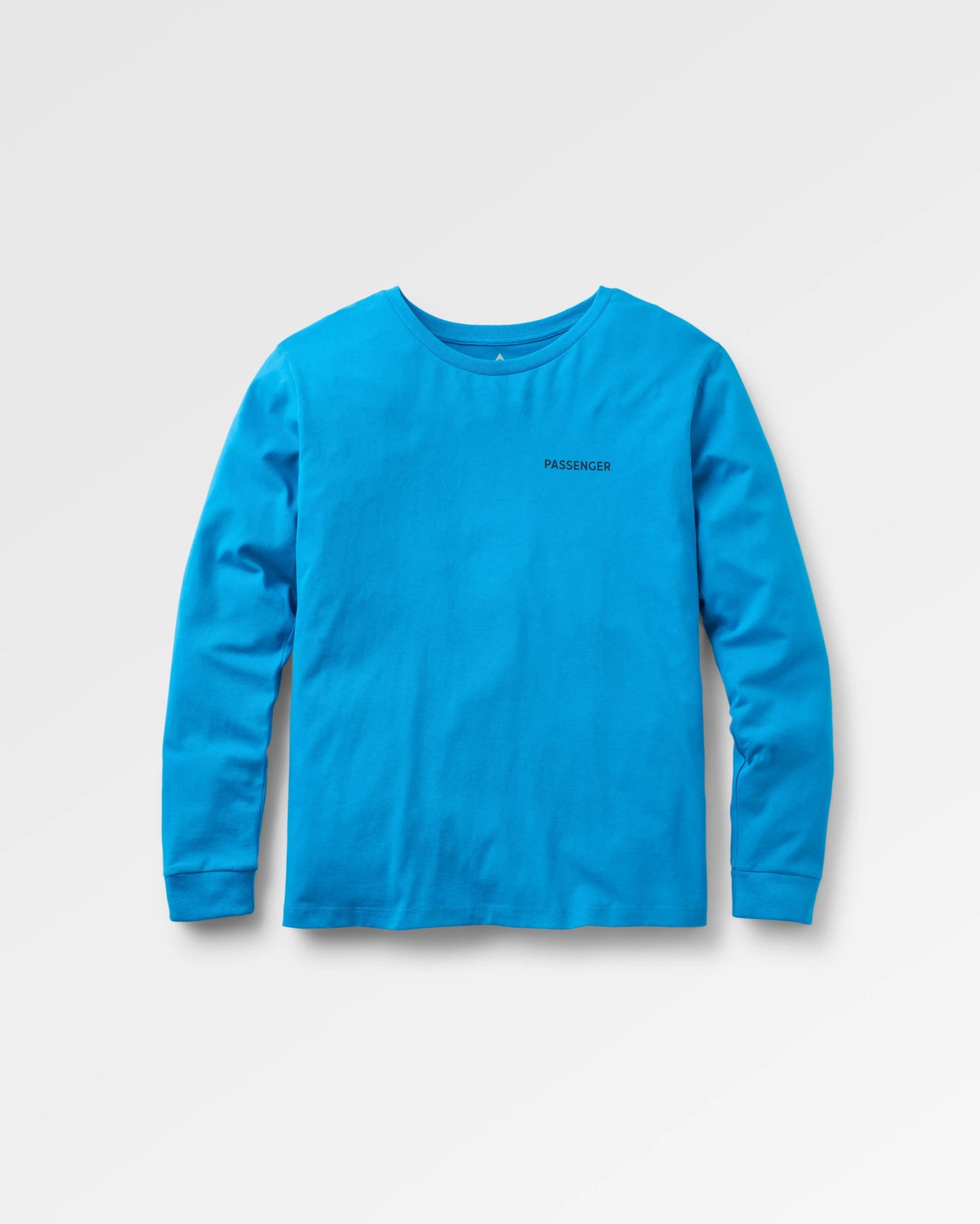 Roamer Recycled Cotton LS T-Shirt - Bluejay - Flatlay