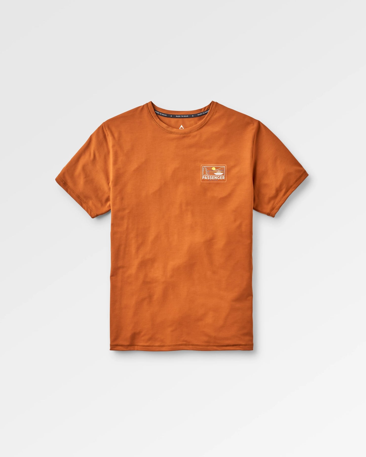 Roamer Men's Drirelease® Active T-Shirt - Glazed Ginger - Flatlay
