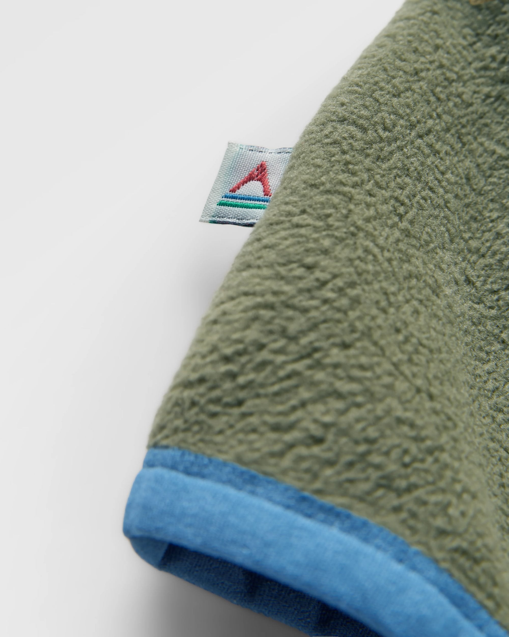 Switchback Recycled Micro Polartec® Fleece - Khaki - Flatlay