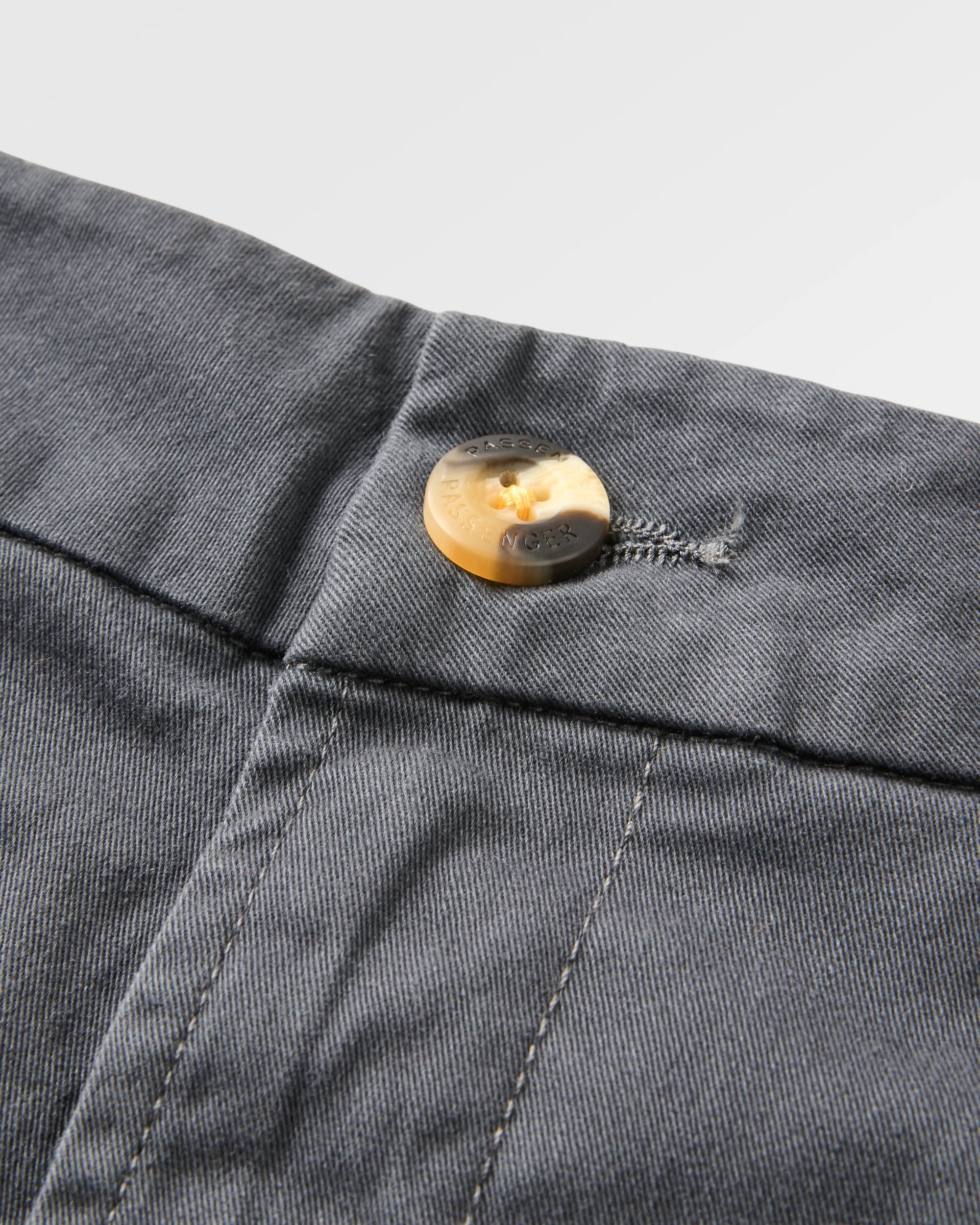 365 Organic Cotton Short - Charcoal - Flatlay