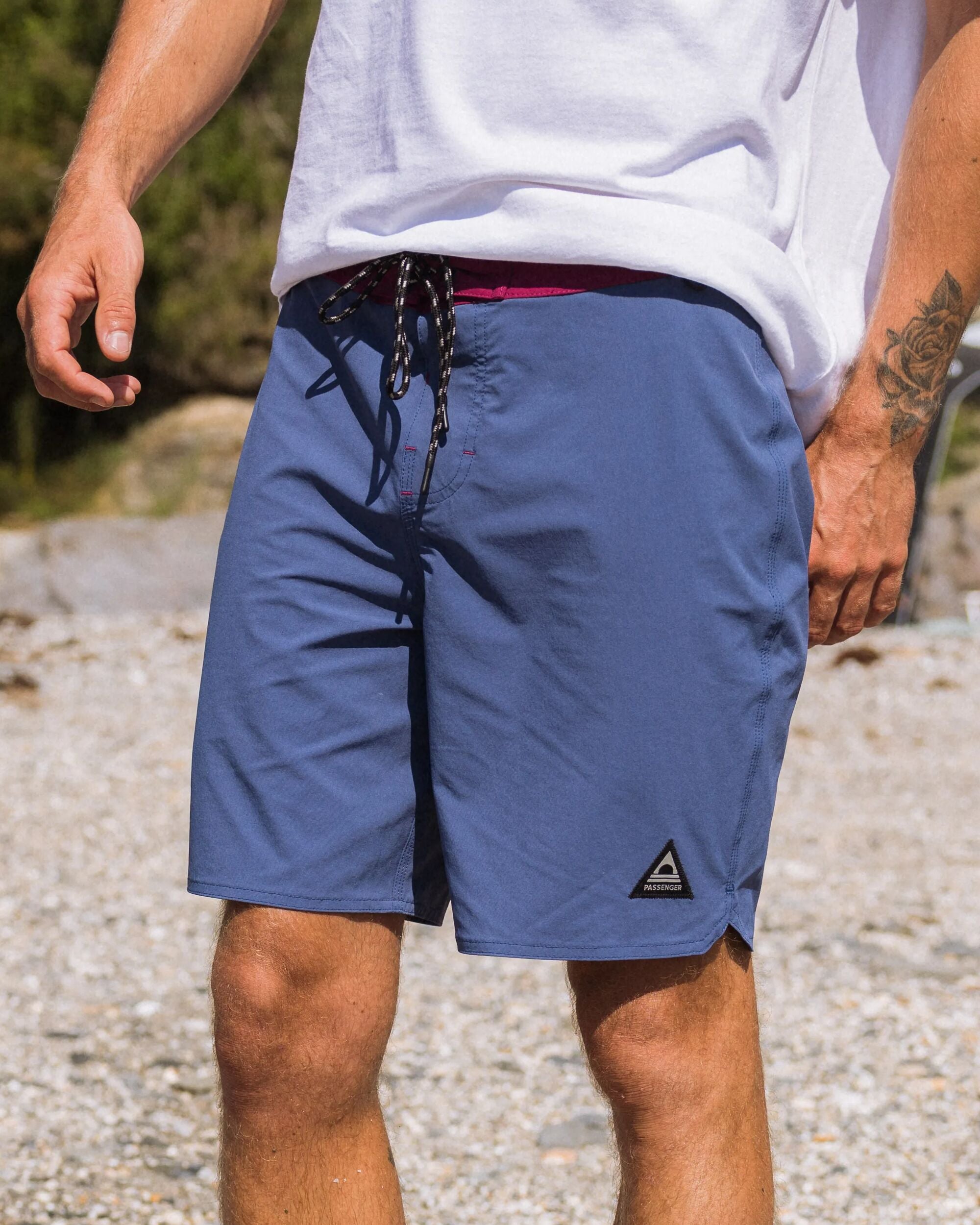 Cruiser Netplus® Recycled 19" Boardshort - Dark Denim - Lifestyle