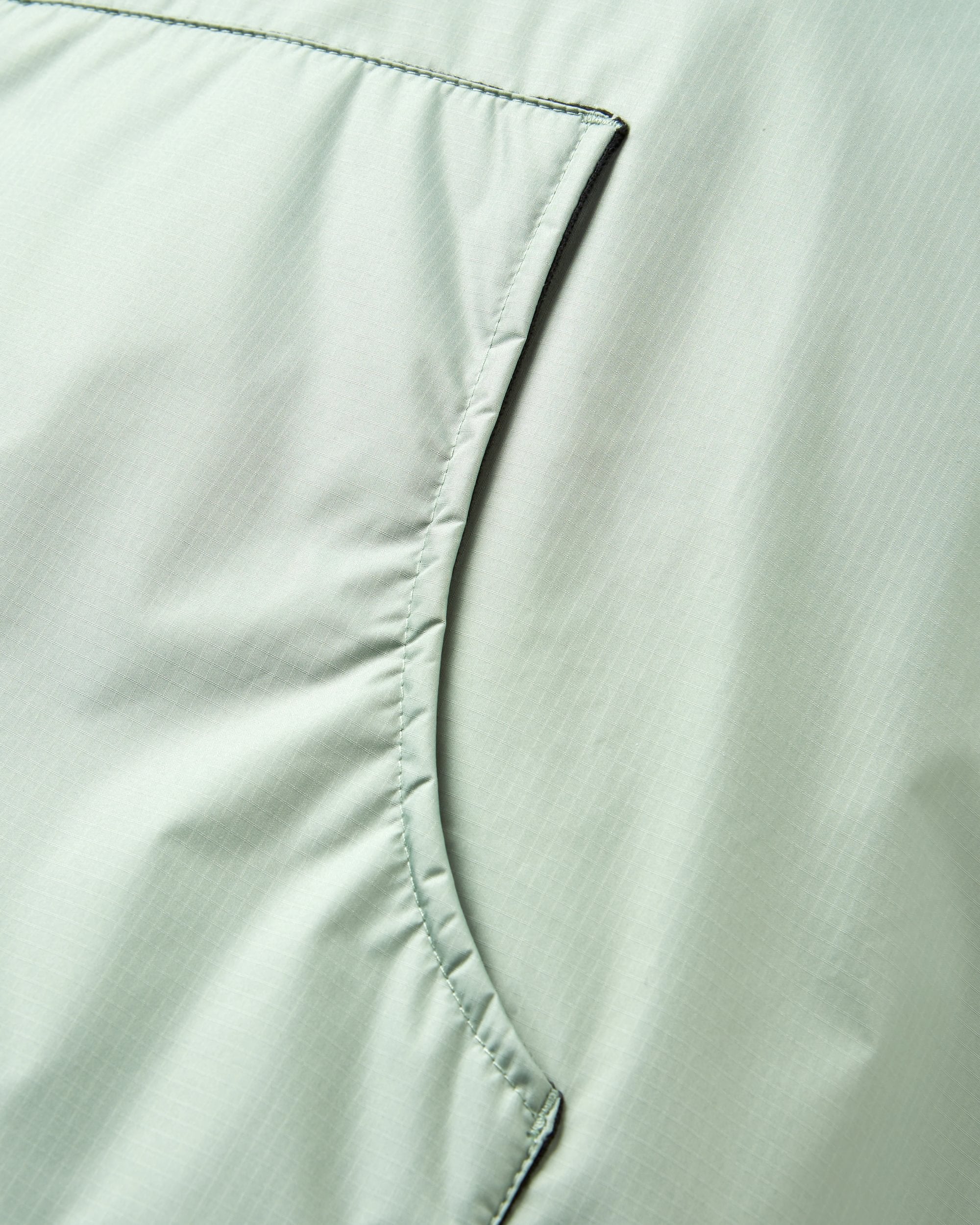 Escapism Recycled Sherpa Lined Changing Robe - Pistachio - Flatlay