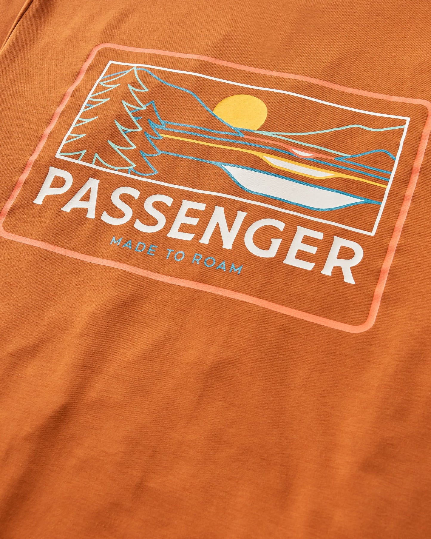 Roamer Men's Drirelease® Active T-Shirt - Glazed Ginger - Flatlay