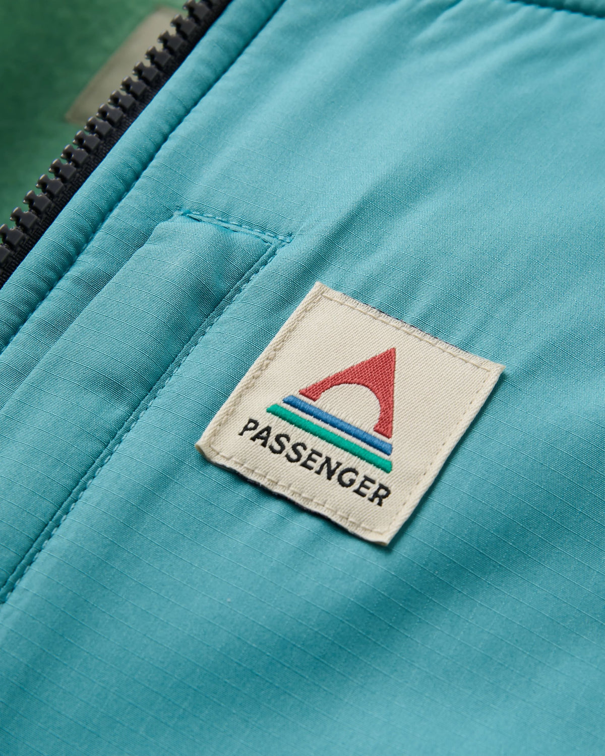 Home Recycled Sherpa Fleece - Seafoam - Flatlay
