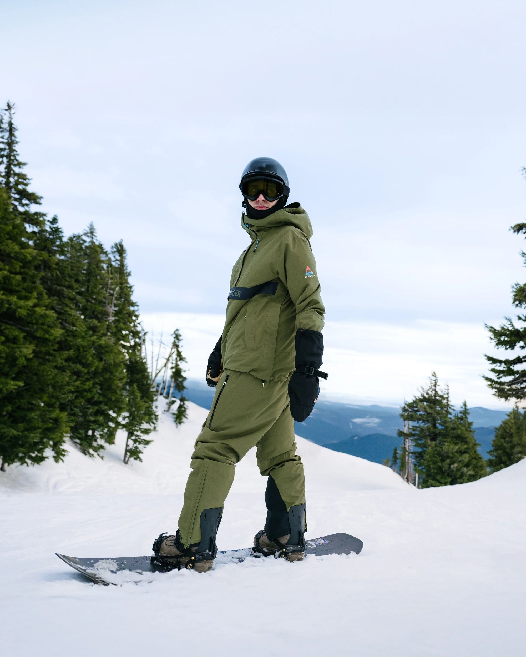 Snowscape Men's Recycled Pant - Khaki - Lifestyle