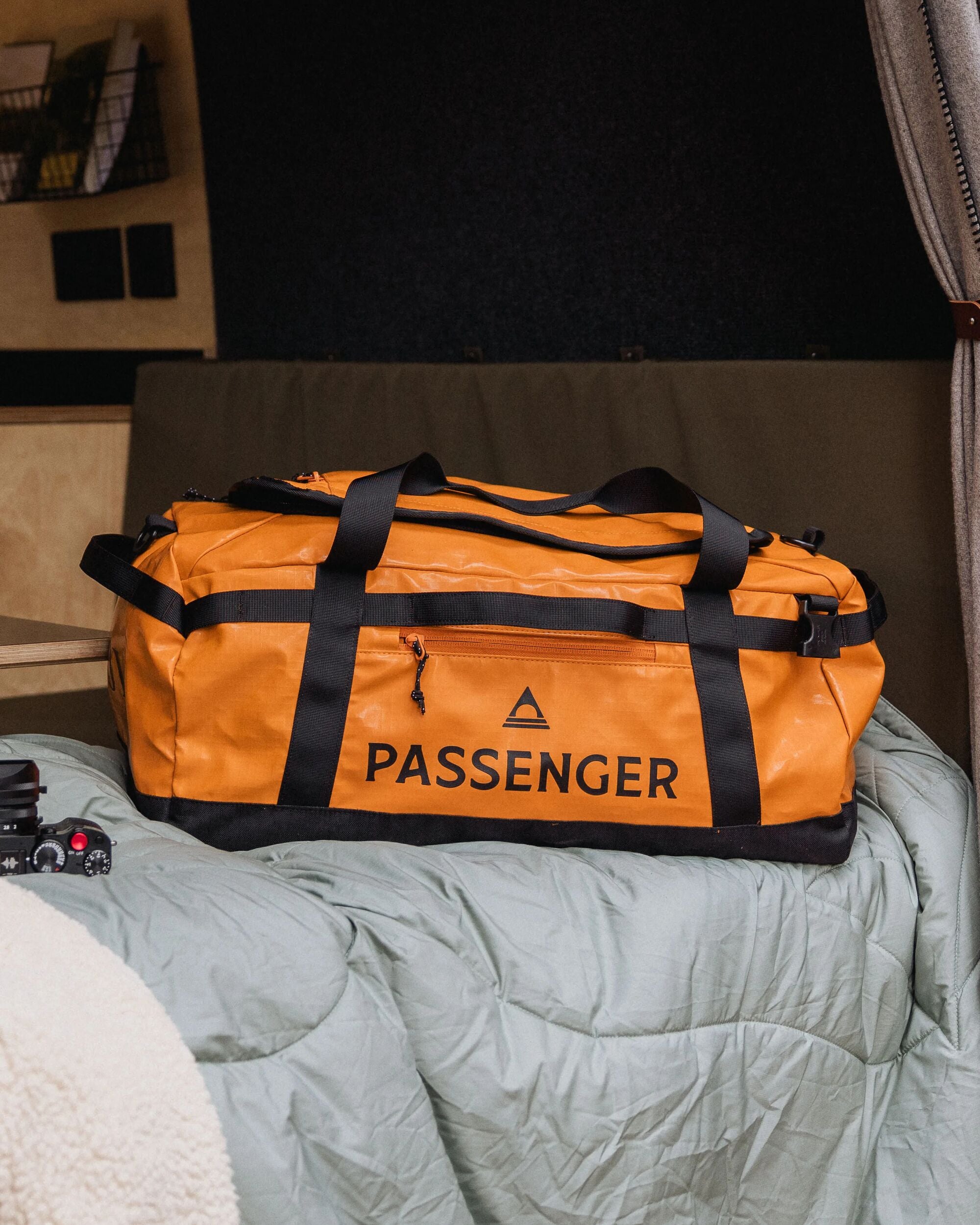 Roamer Recycled 40L Duffel Bag - Sunrise Orange - Lifestyle