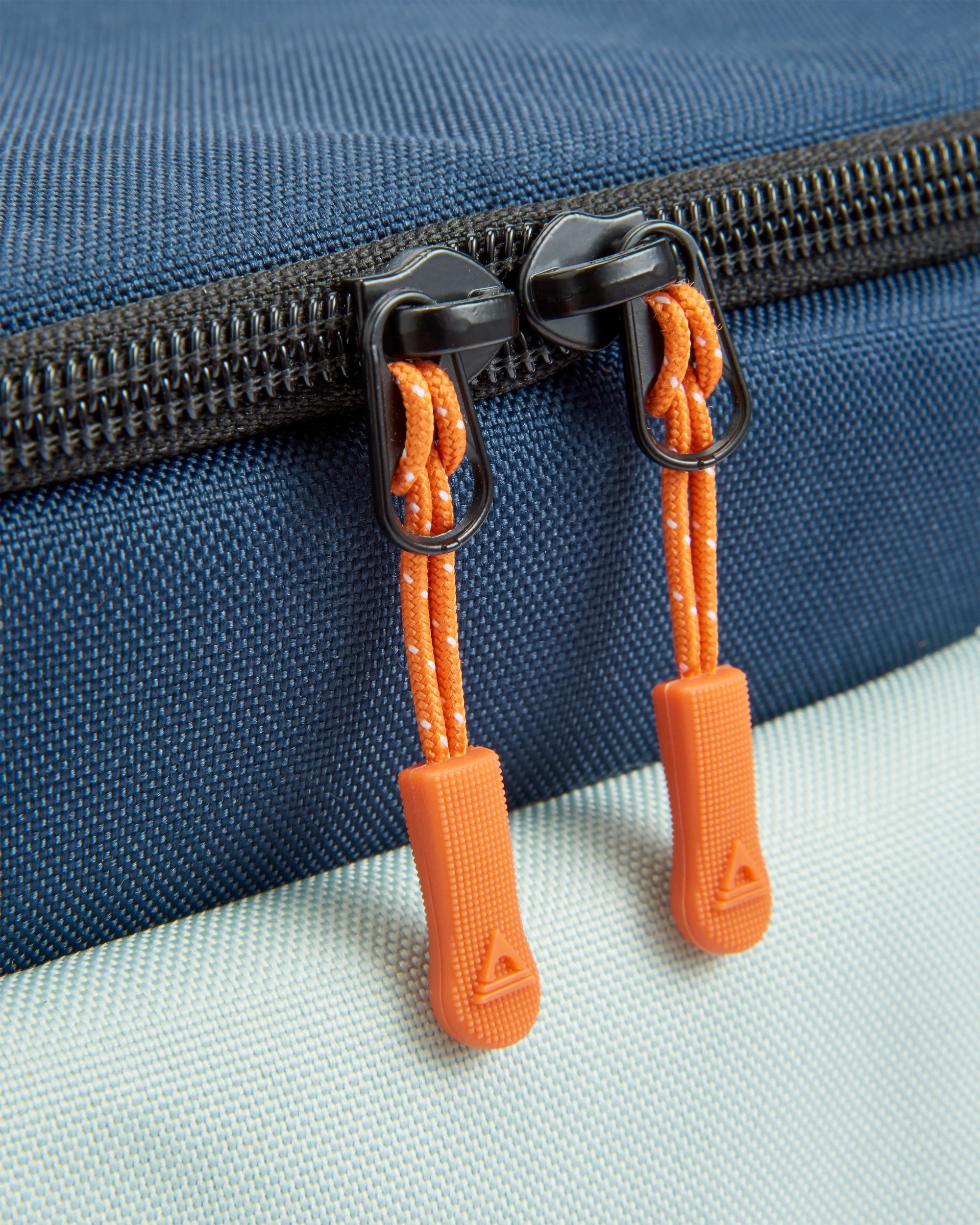 Boondocker Recycled Camera Bag - Rich Navy/Surf Spray/Moonlight Blue - Flatlay