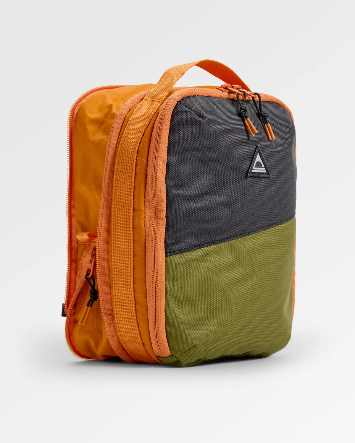 Packing Cube 4L - Black/Khaki - Flatlay