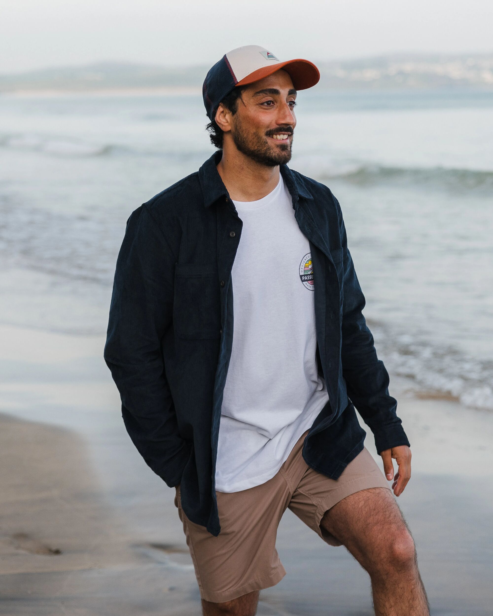 Backcountry Cord Shirt - Deep Navy - Lifestyle