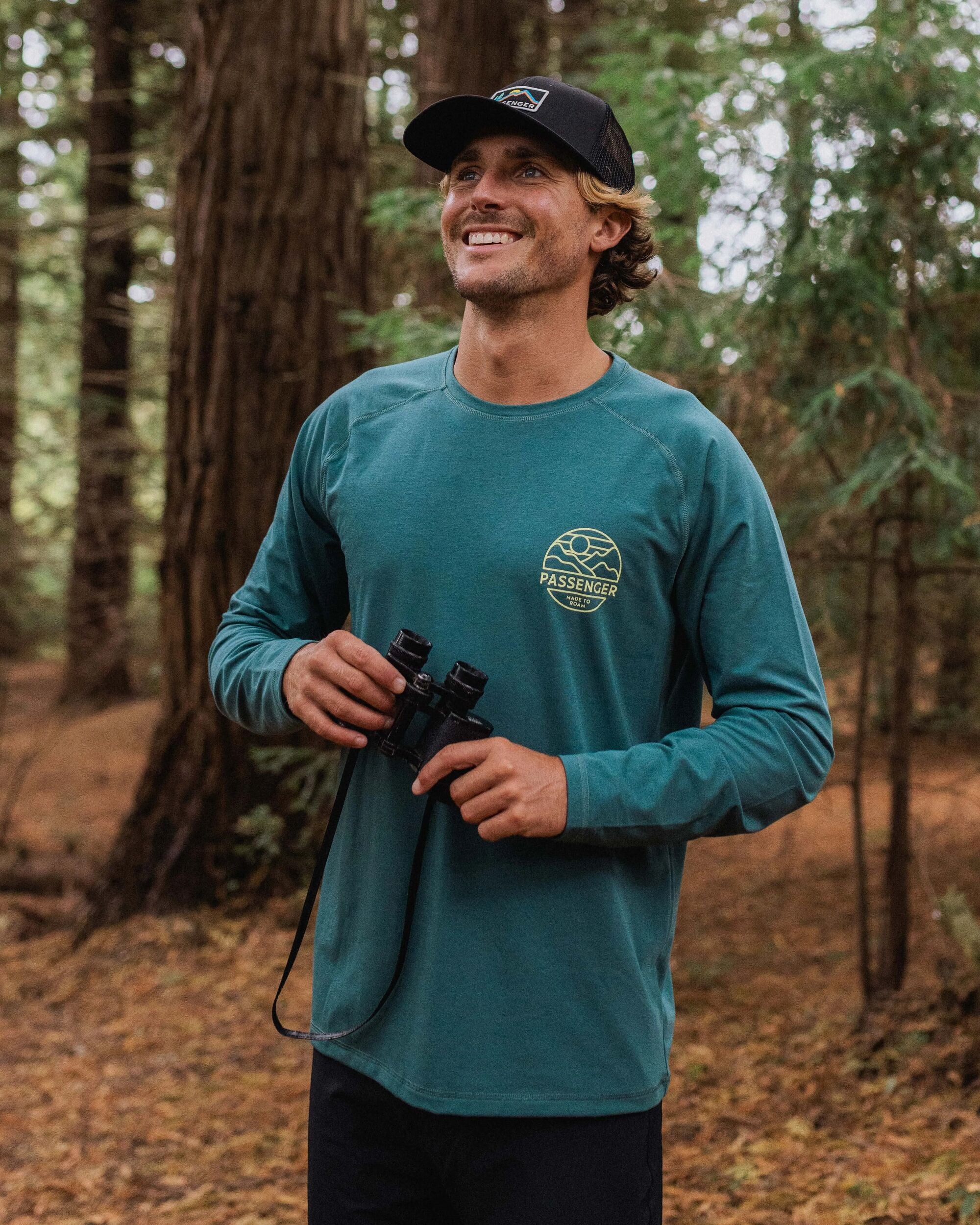 Sedona Drirelease® Recycled Active LS T-Shirt - Deep Ocean - Lifestyle