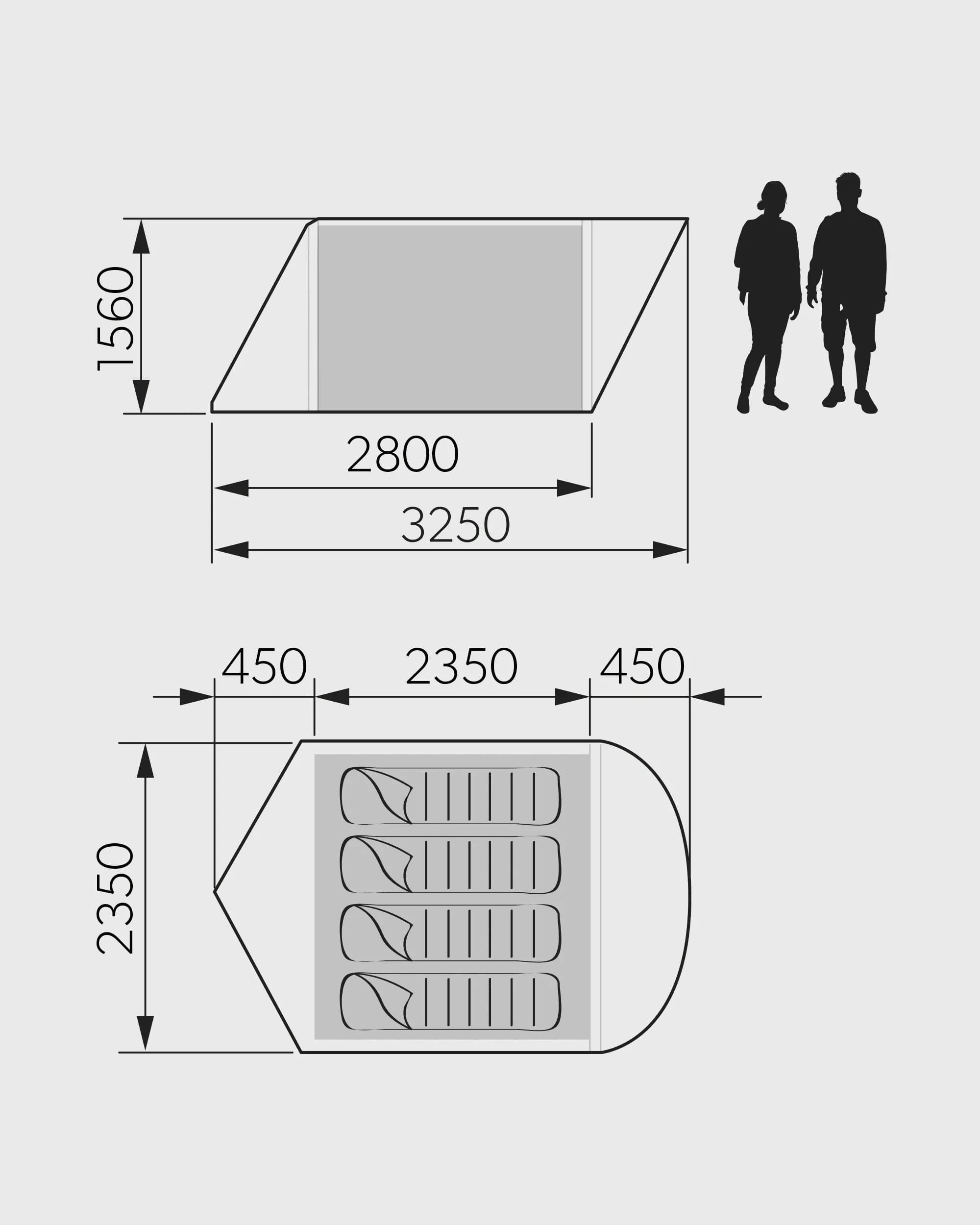 Dometic Reunion FTG 4X4 Redux - Slate/Mist - Flatlay