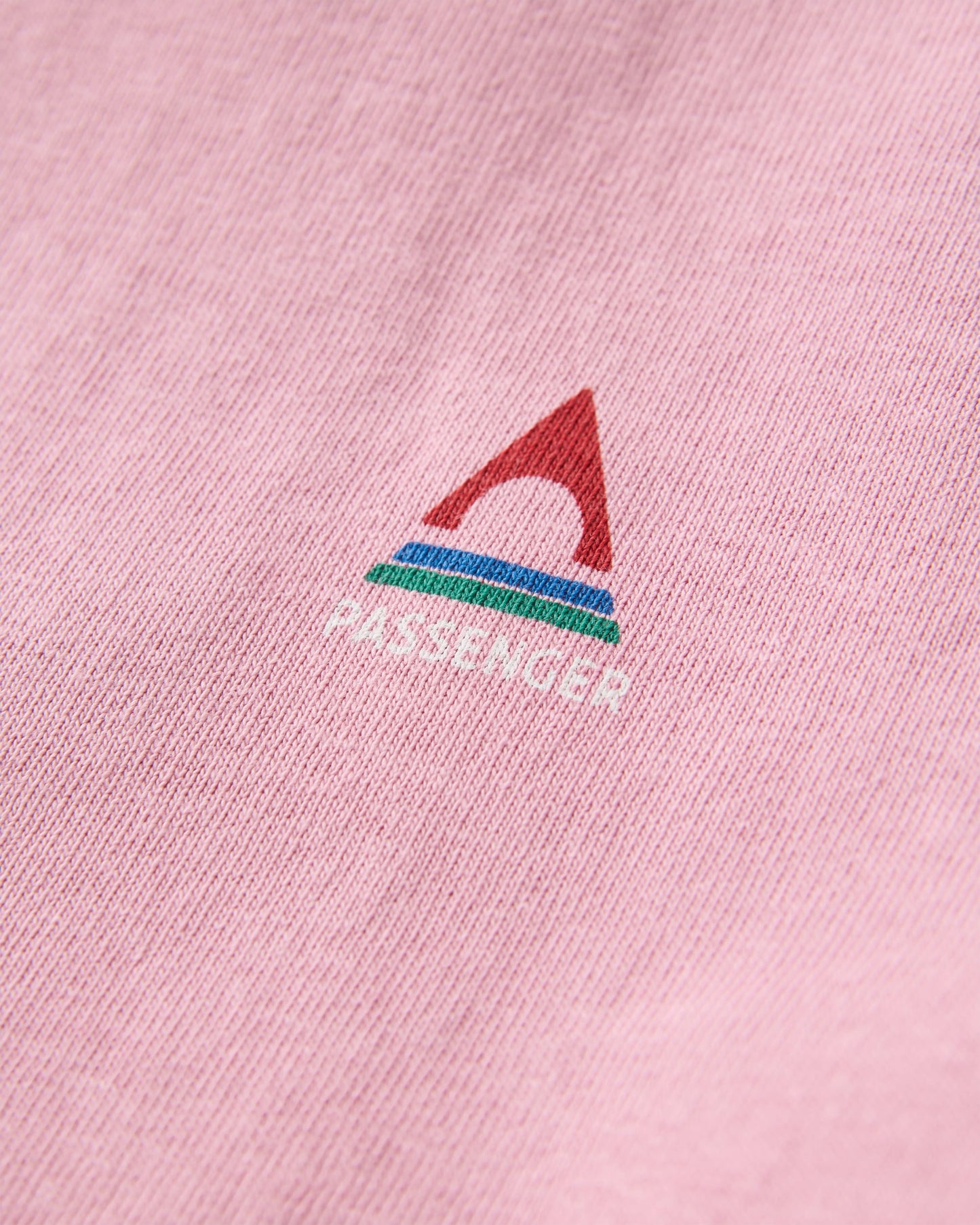 Classic Recycled Cotton T-Shirt - Pink Haze - Flatlay