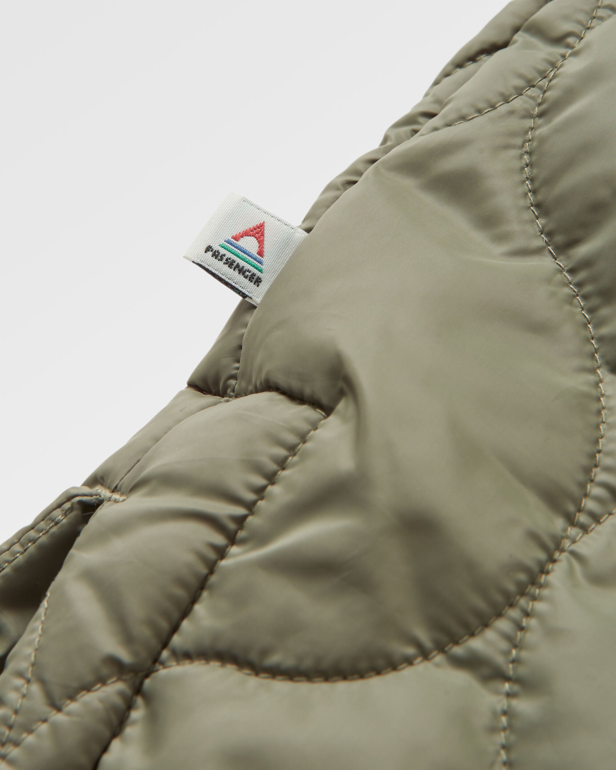 Flora Long Recycled Insulated Parka - Dusty Olive - Flatlay