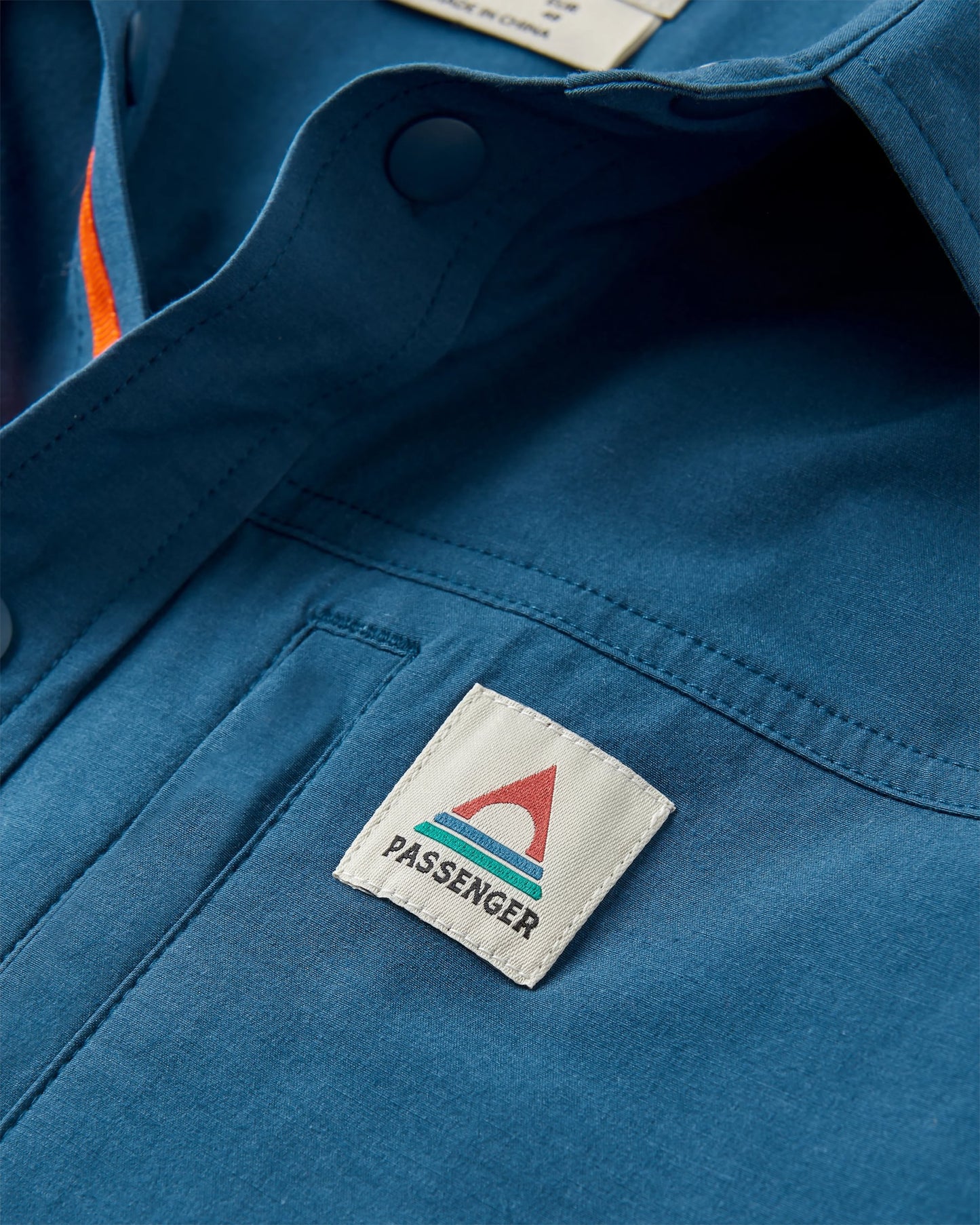 Traveller Short Sleeve Stretch Shirt - Dark Denim