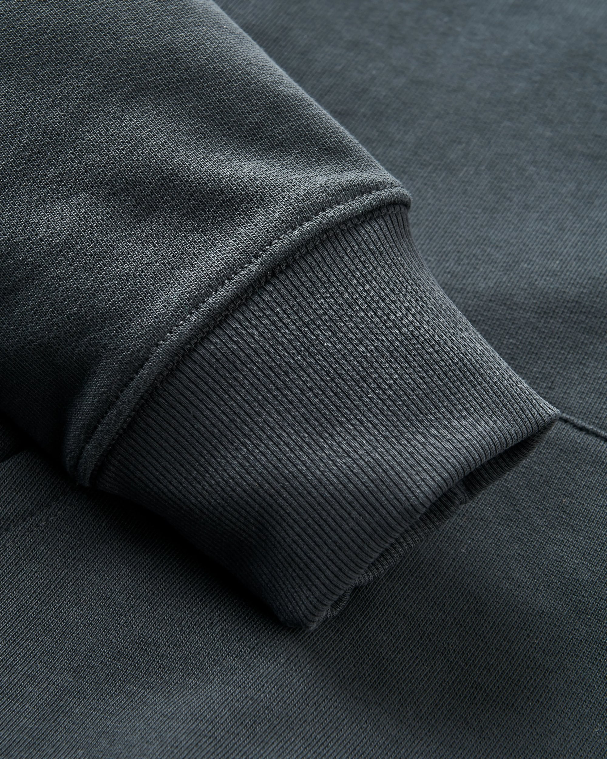 Passenger Relaxed Fit Hoodie - Black - Flatlay