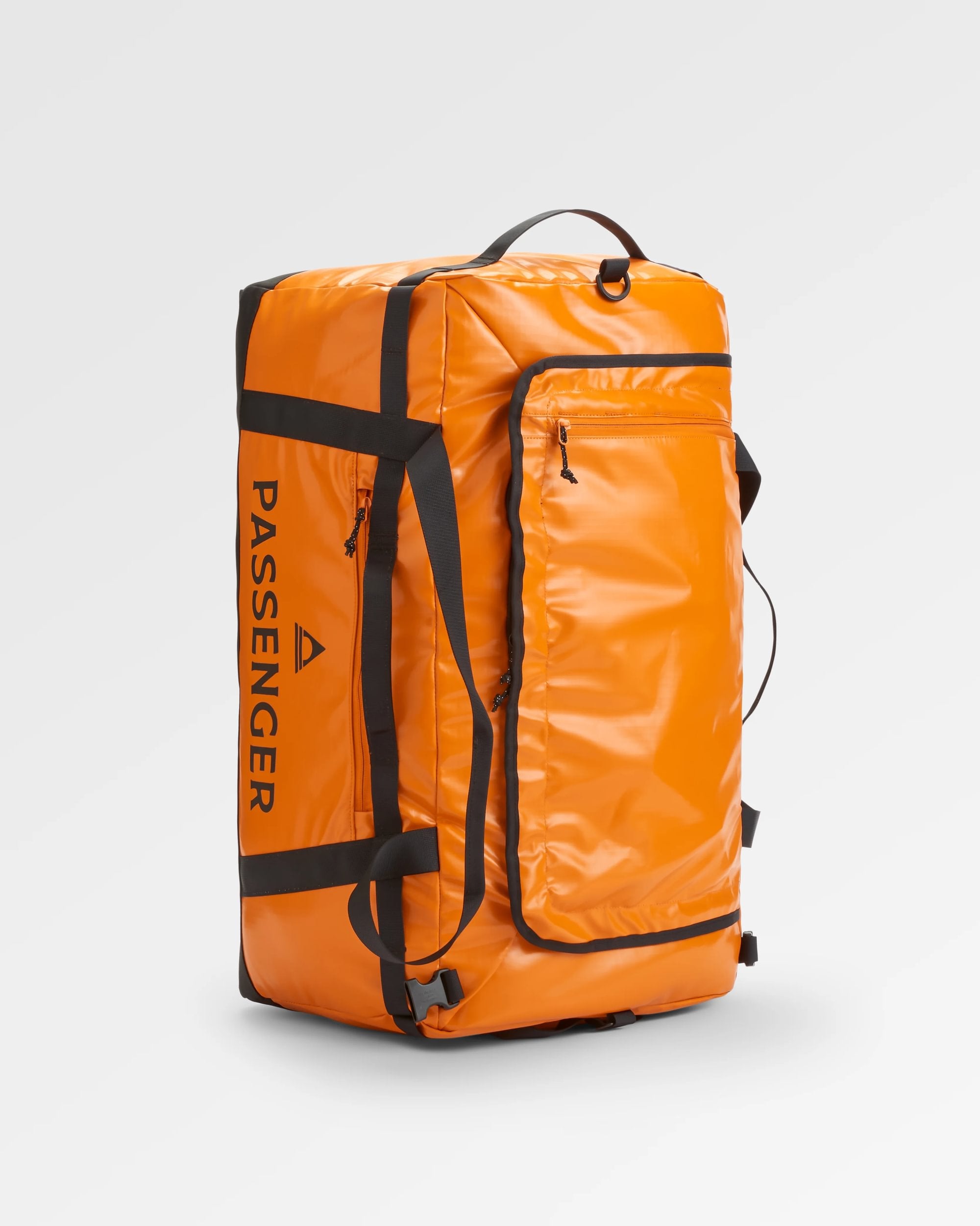 Roamer Recycled 80L Duffel Bag - Sunrise Orange - Flatlay