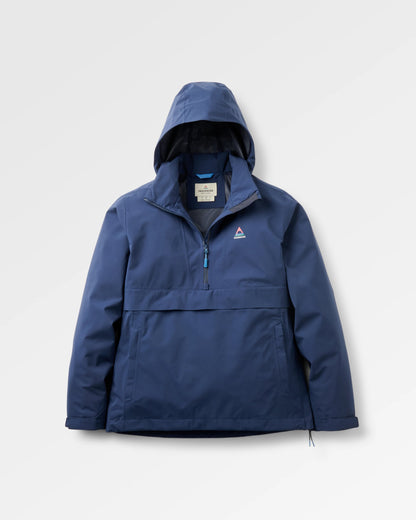 Skyline Waterproof Anorak - Rich Navy - Flatlay