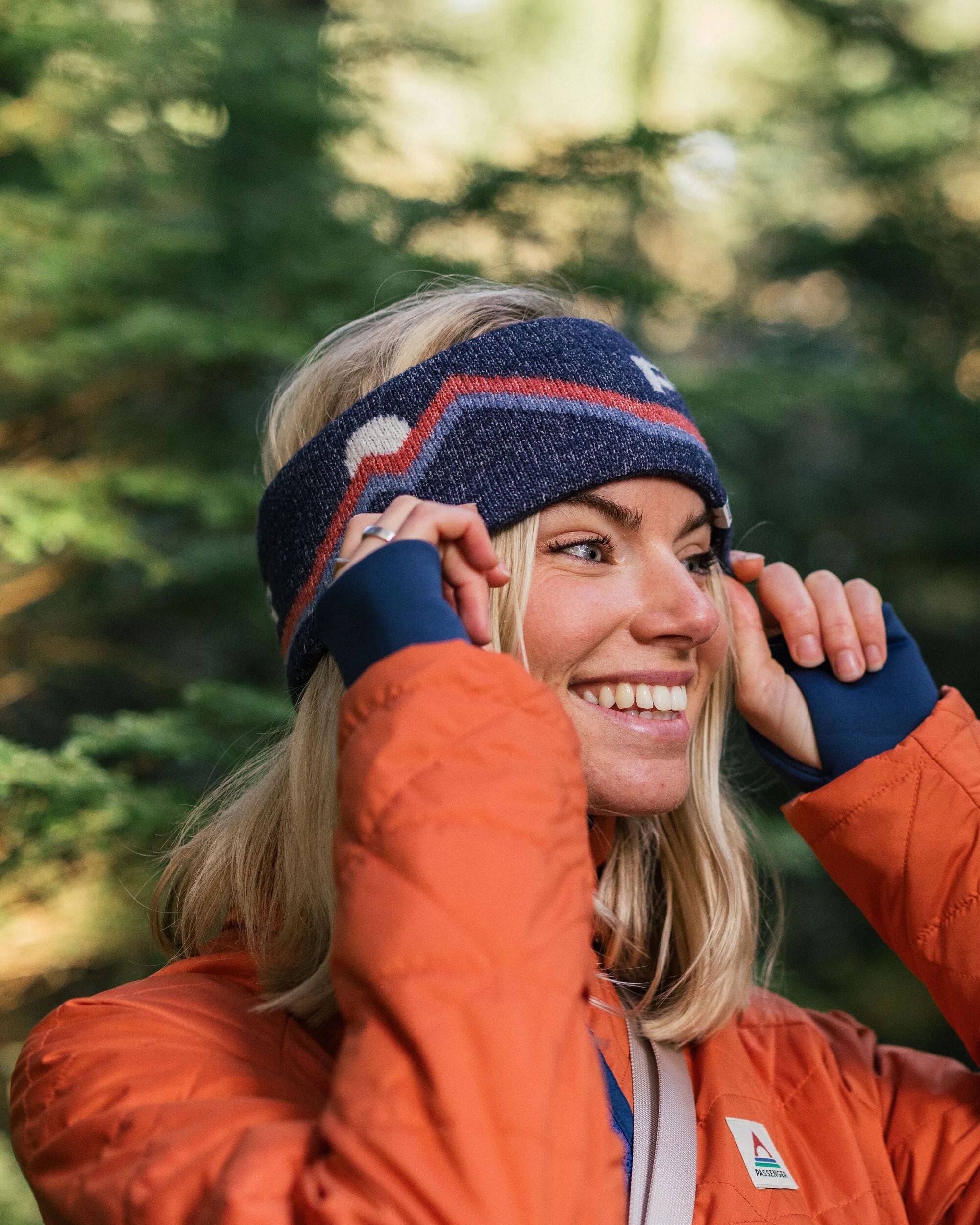 Passenger Recycled Headband - Rich Navy - Lifestyle - Female